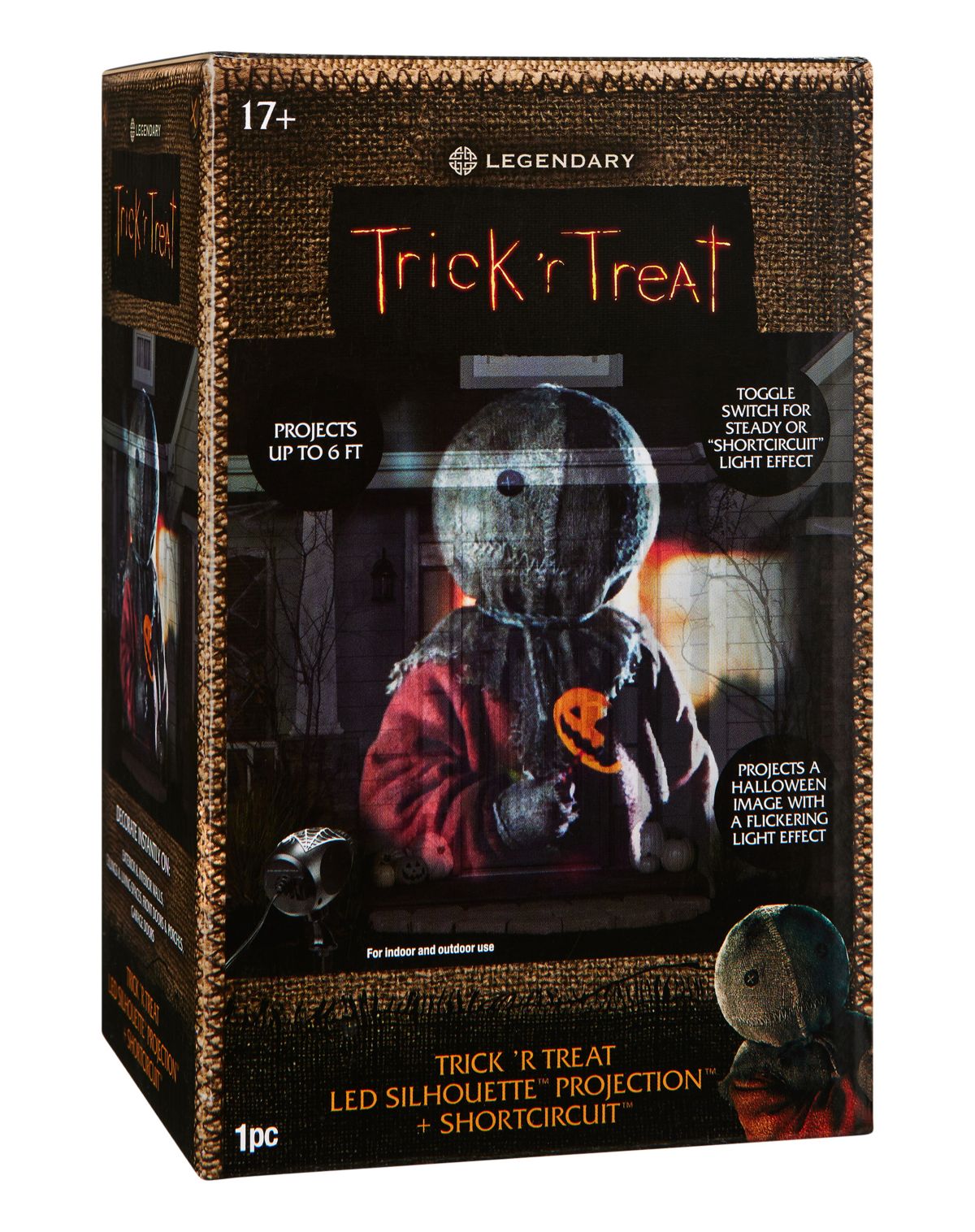 LED Trick 'r Treat Slides Projection Spotlight