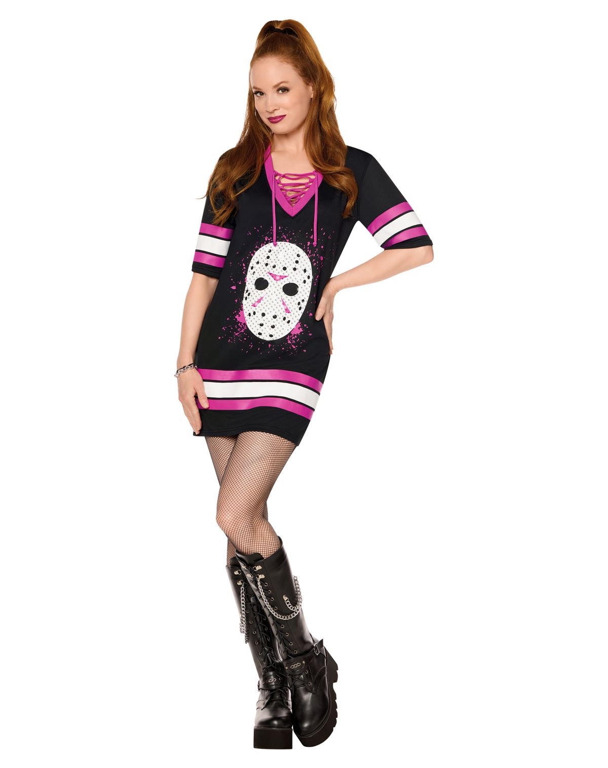 Adult Jason Voorhees Hockey Jersey Dress - Friday the 13th