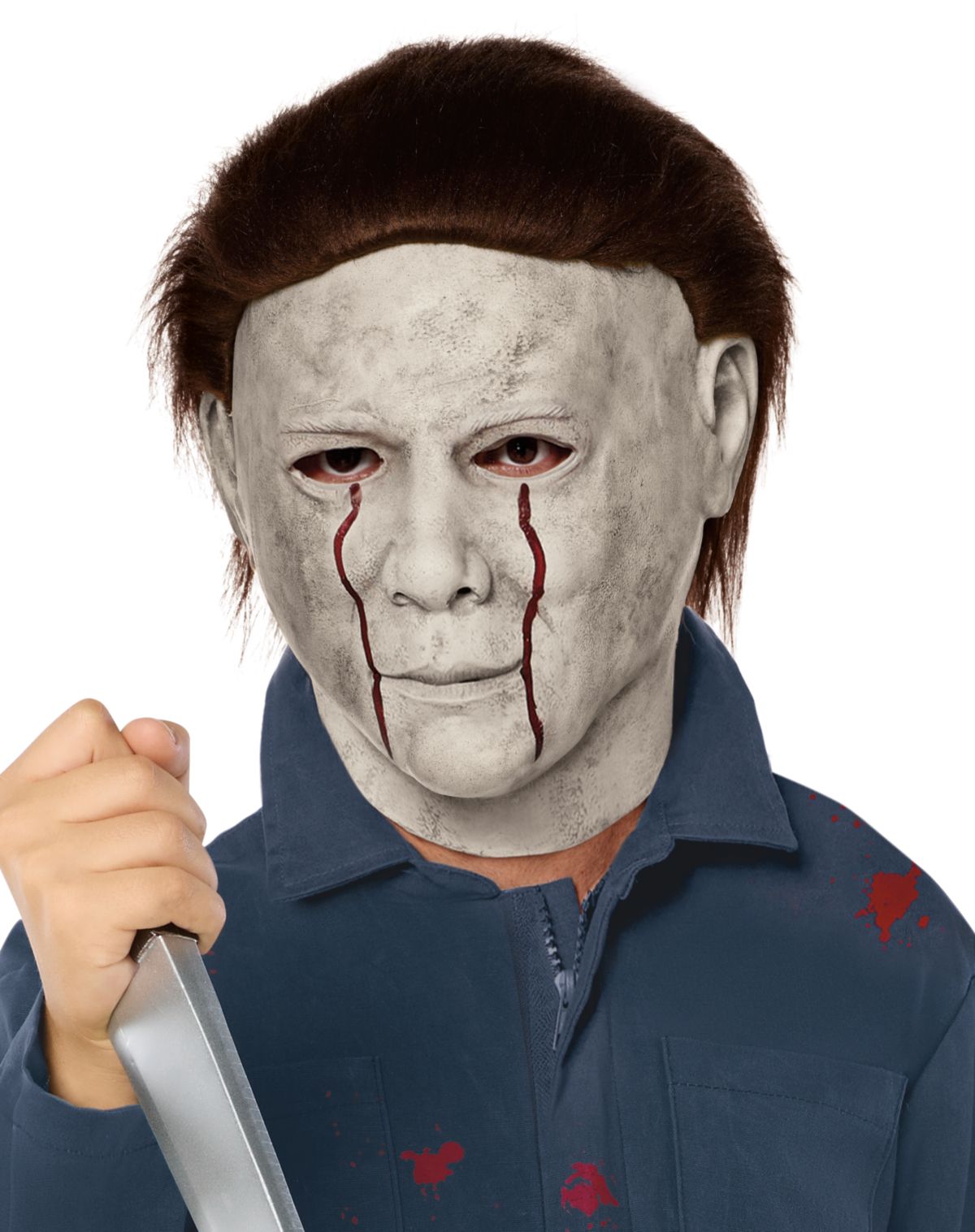 Kids Michael Myers Full Mask Deluxe - Halloween II
