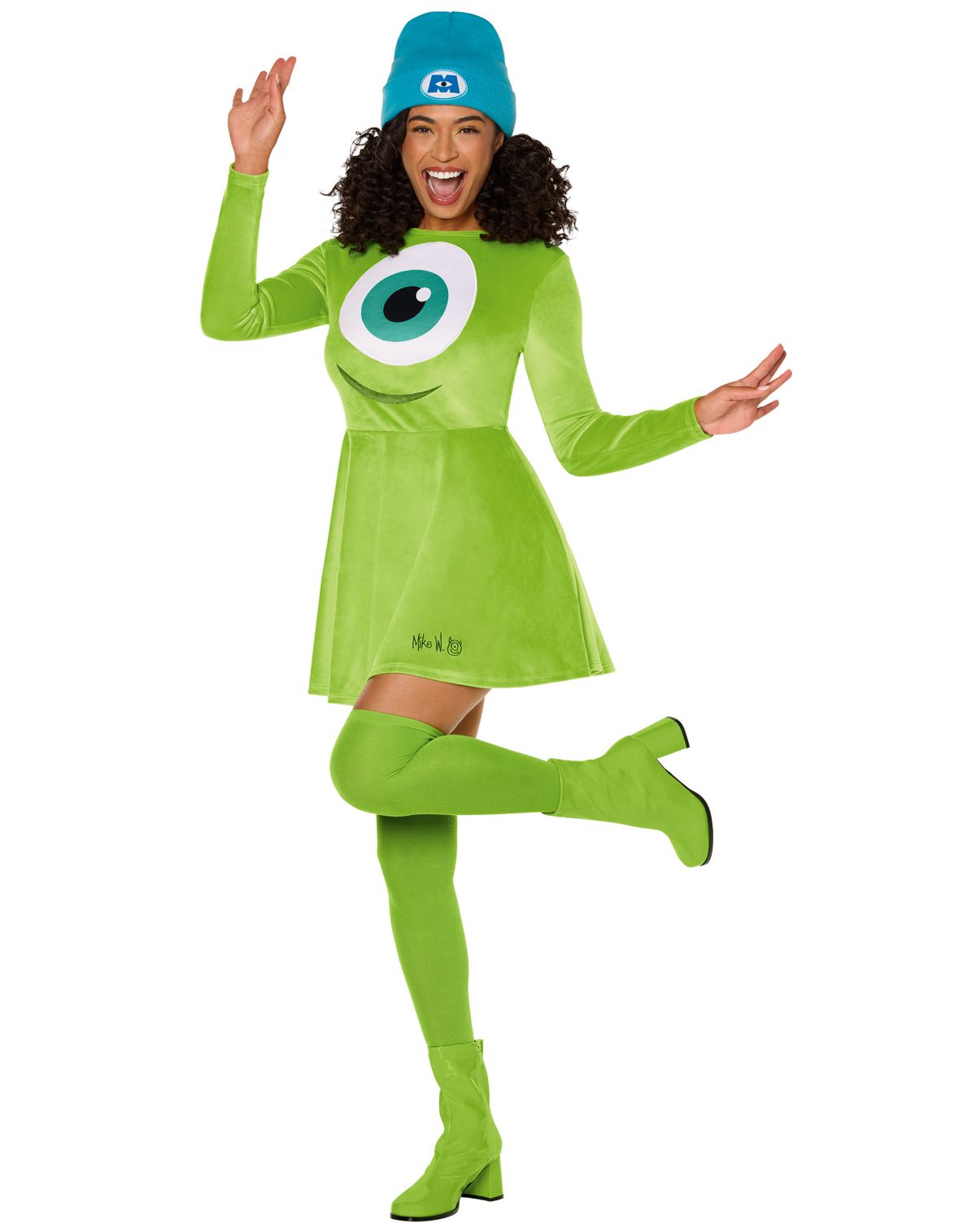 Adult Mike Wazowski Dress Costume - Monsters Inc.