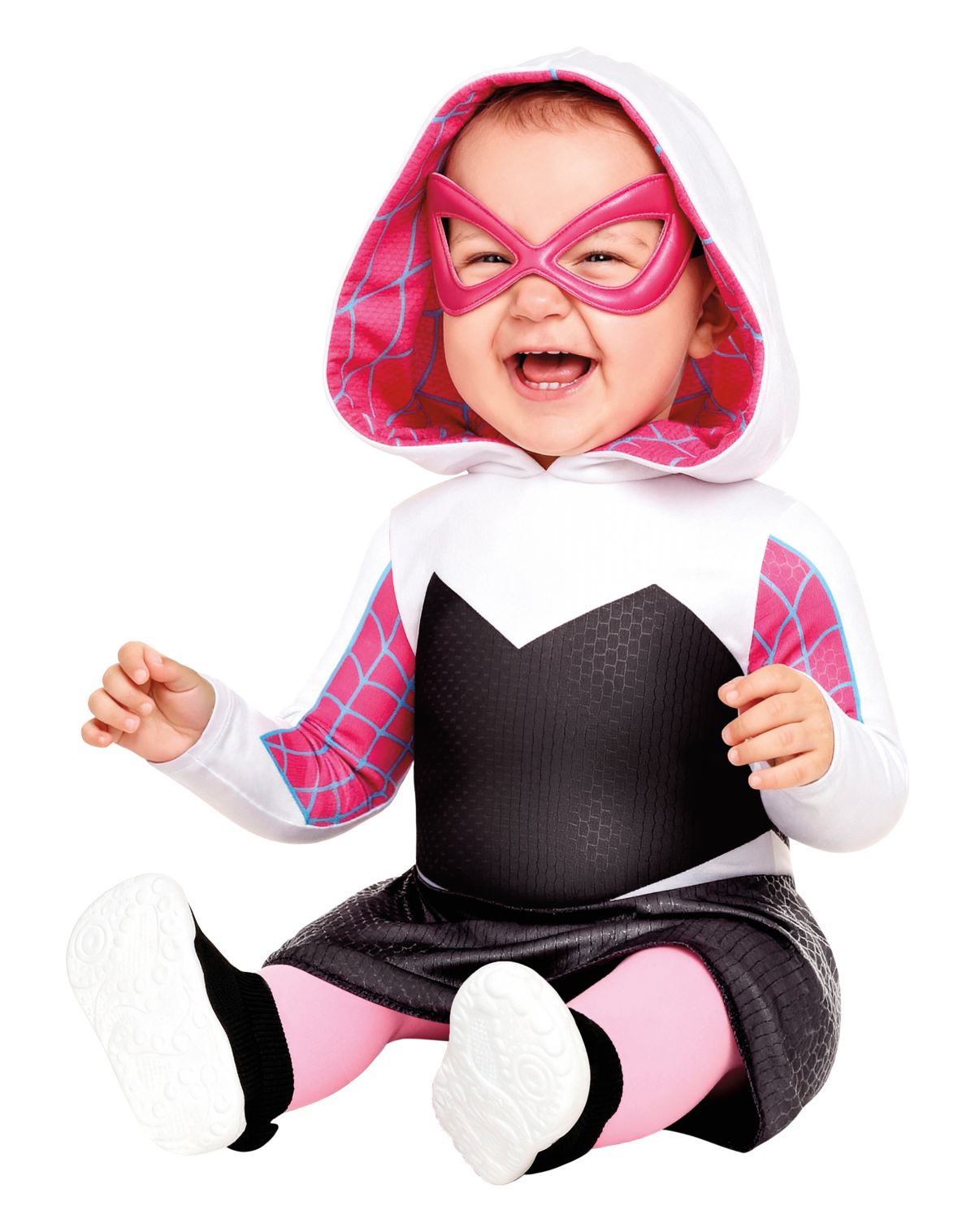 Baby Ghost-Spider Dress Costume - Spider-Man Classic