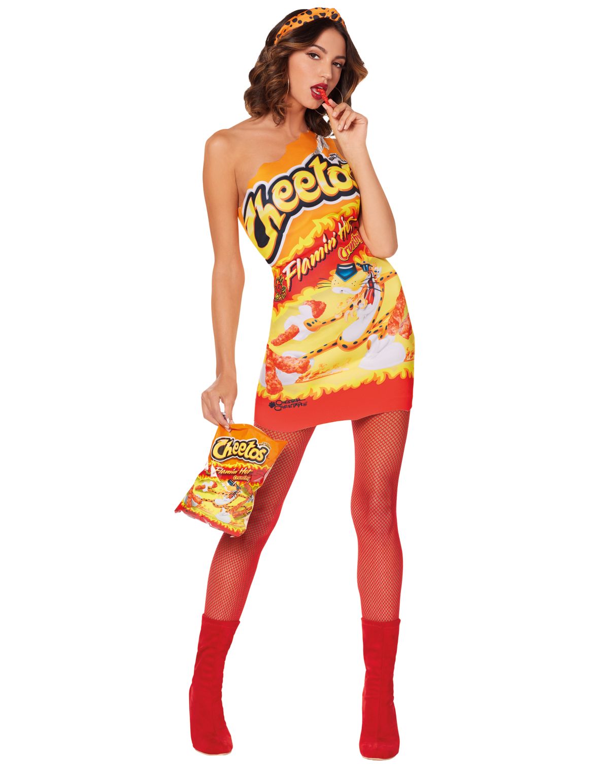 Adult Flamin' Hot Cheetos Dress Costume