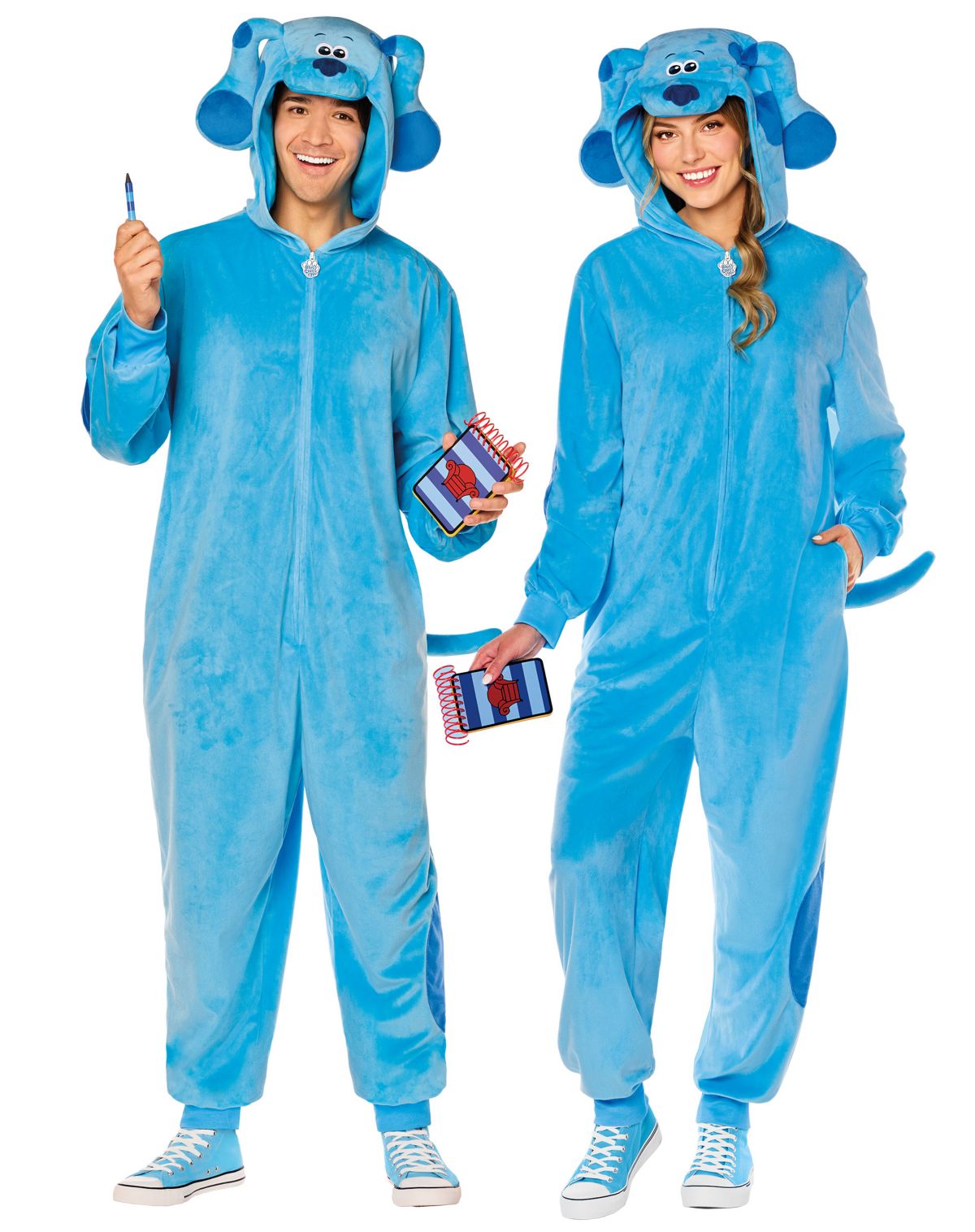 Adult Blue Jumpsuit Costume - Blueu2019s Clues and You