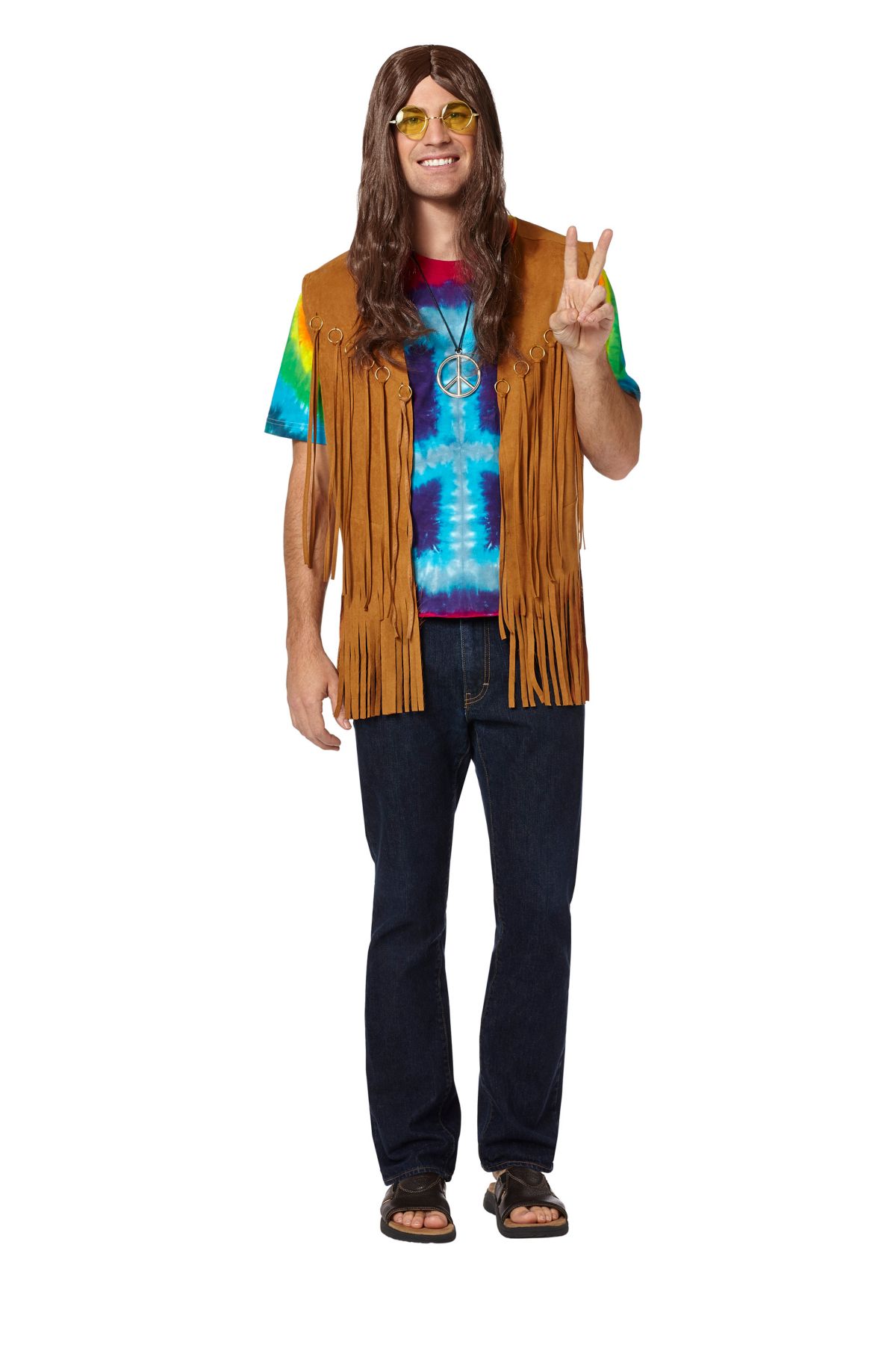 Fringed Suede Hippie Vest