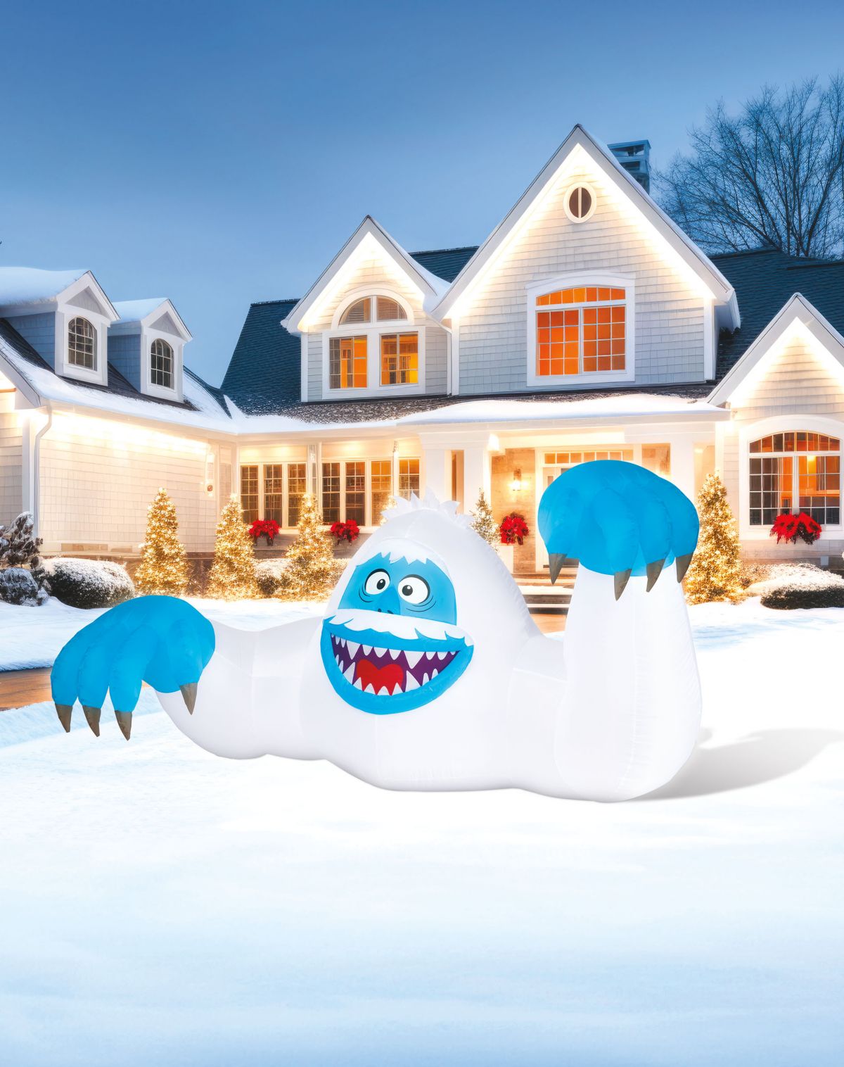 15 Ft Light-Up Bumble Inflatable Decoration - Rudolph the Red-Nosed Reindeer