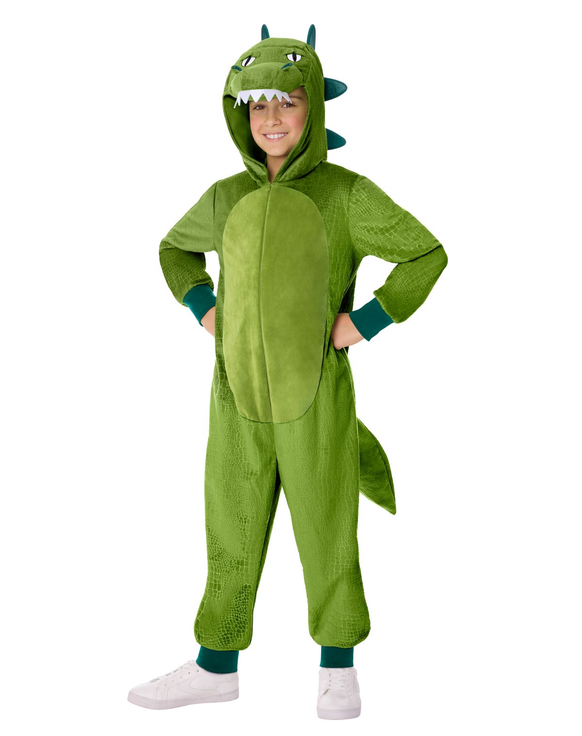 Kids Crocodile Jumpsuit Costume