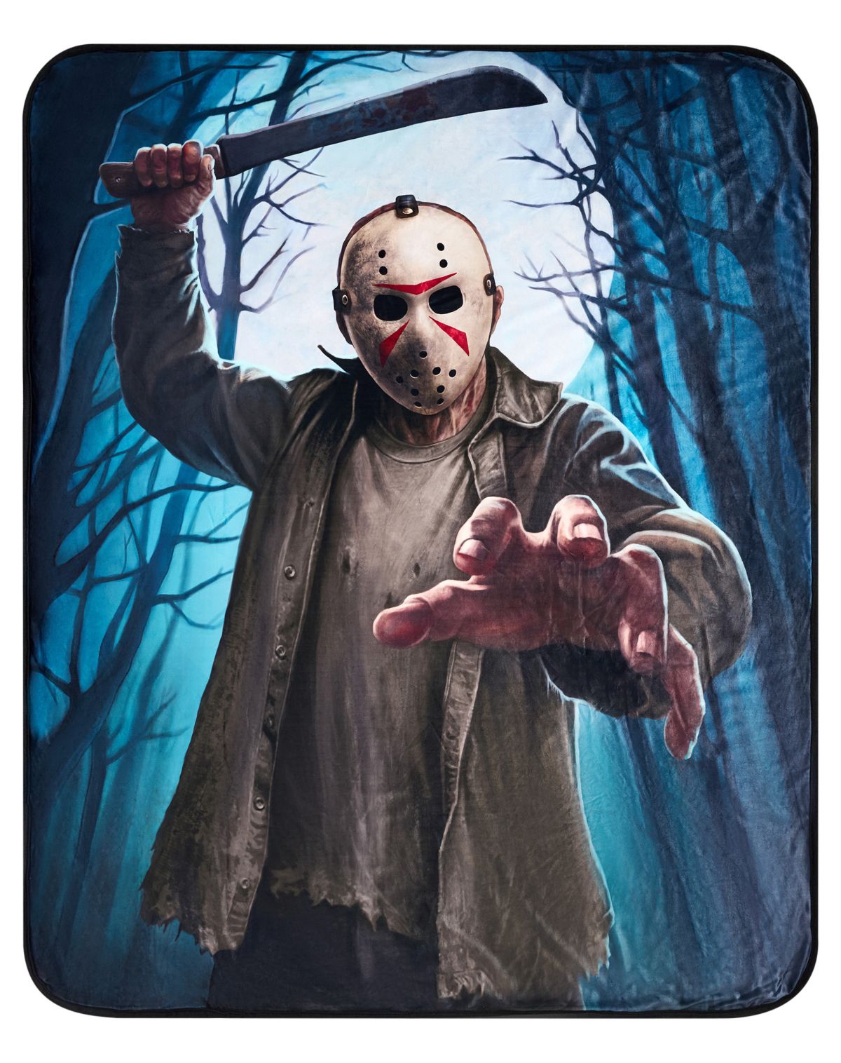Jason in the Woods Fleece Blanket - Jason Universe