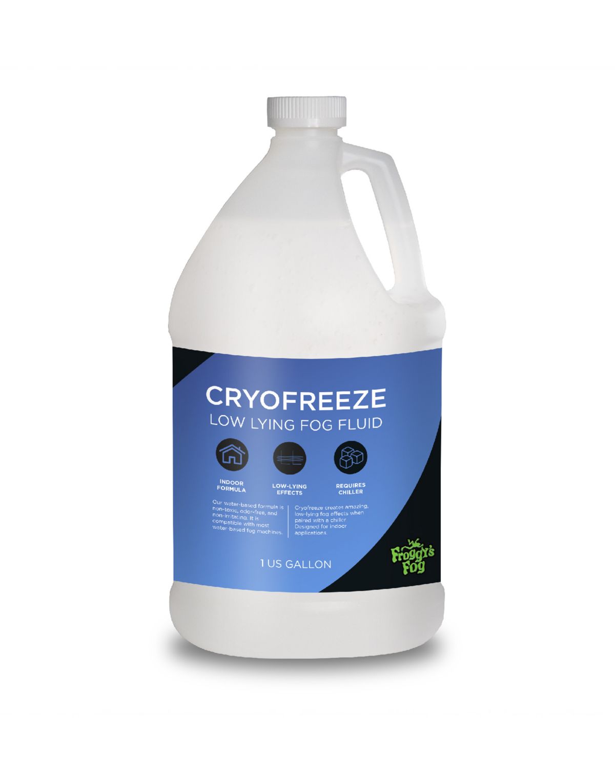 Cryo Freeze Indoor Low Lying Fog Juice 1 Gallon - Froggy's Fog