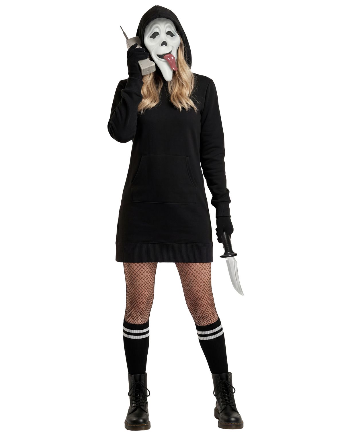 Adult Scary Movie Ghost Face Wassup Costume