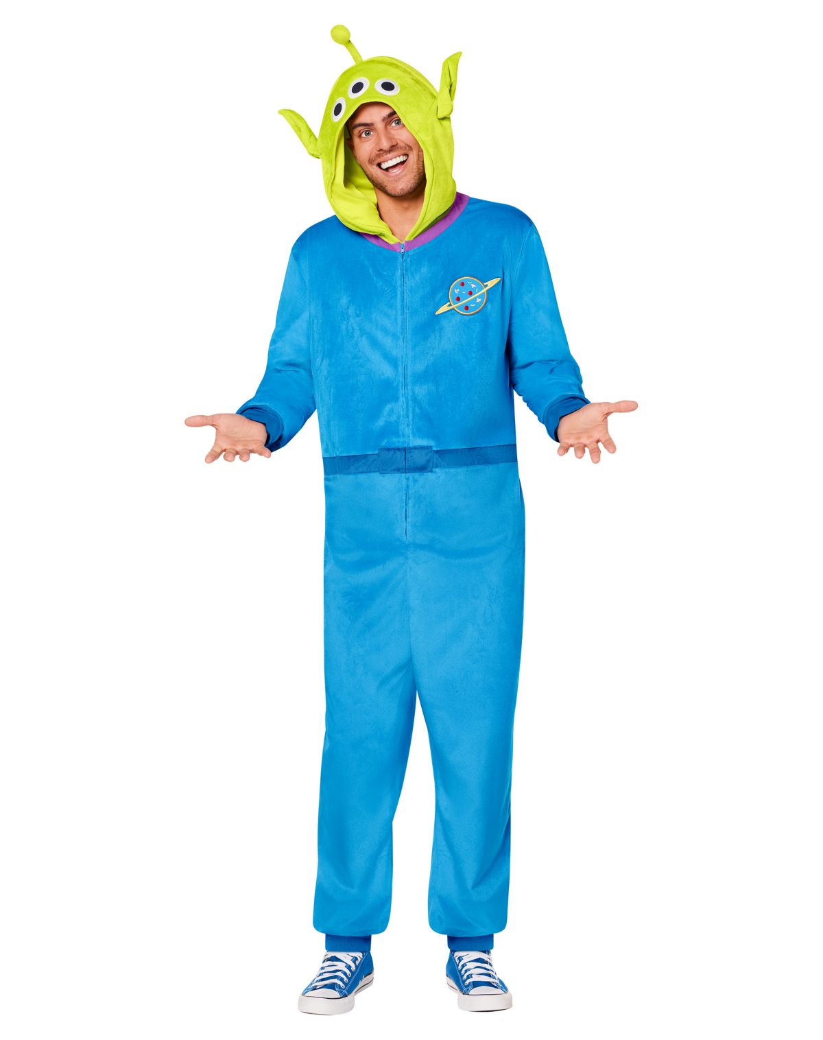 Adult Alien Jumpsuit Costume - Toy Story