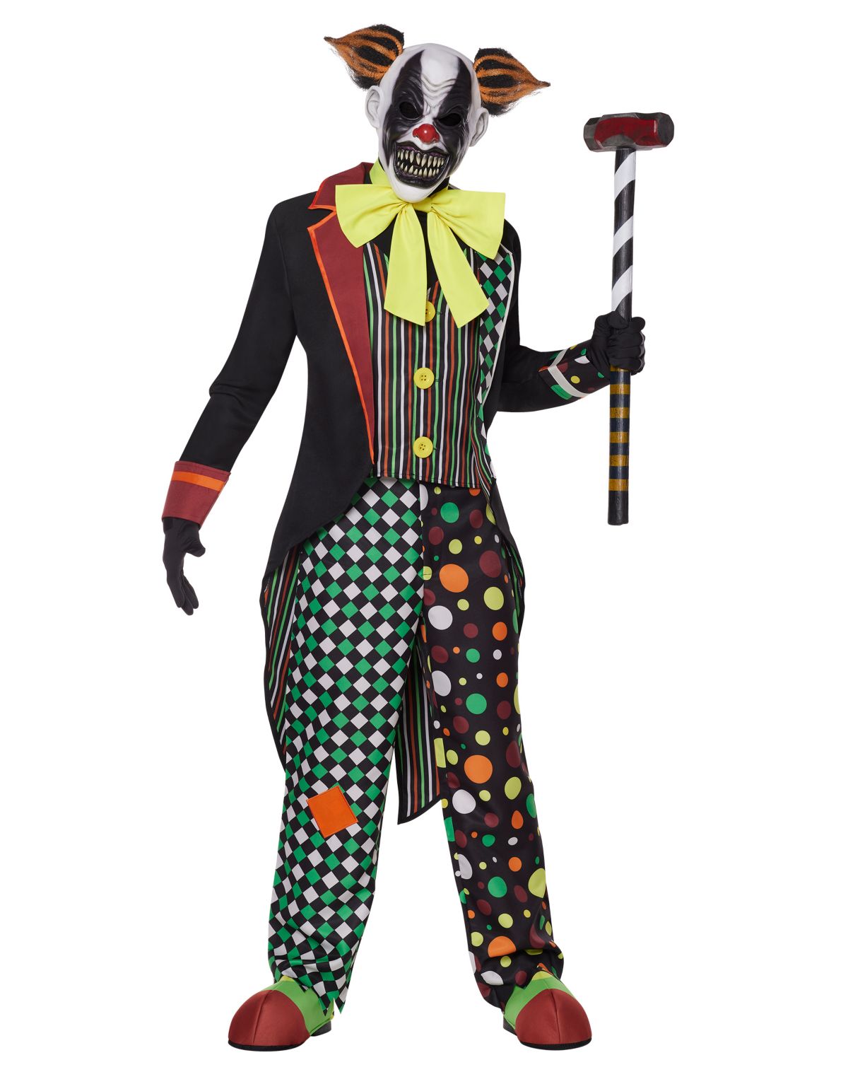 Adult Twisted Circus Clown Costume Deluxe - The Signature Collection