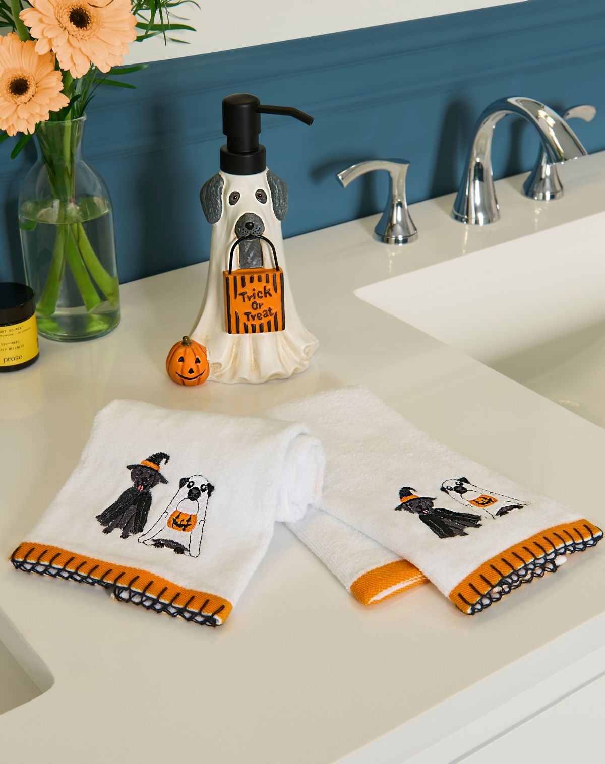Dog Ghost Bath Set