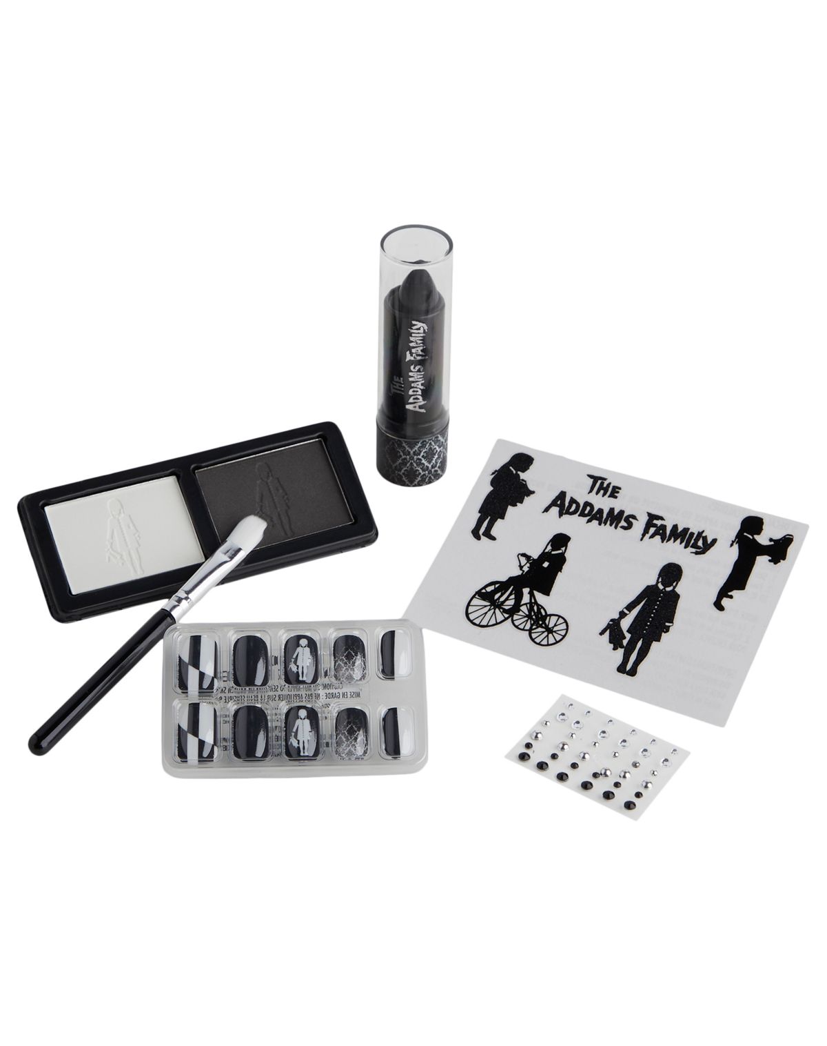 Kids Wednesday Makeup Kit - The Addams Family