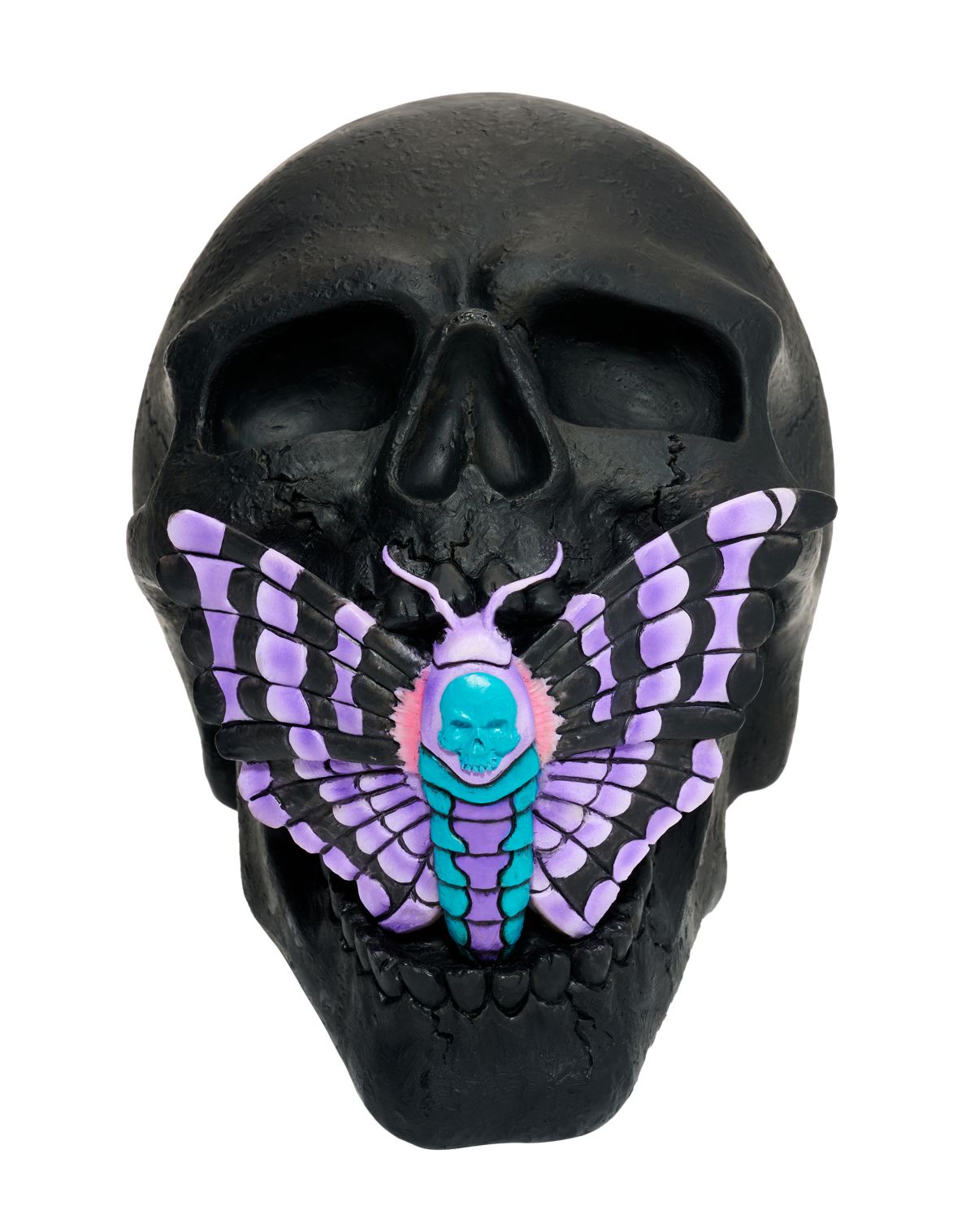 Mystical Arts Black Moth Skull