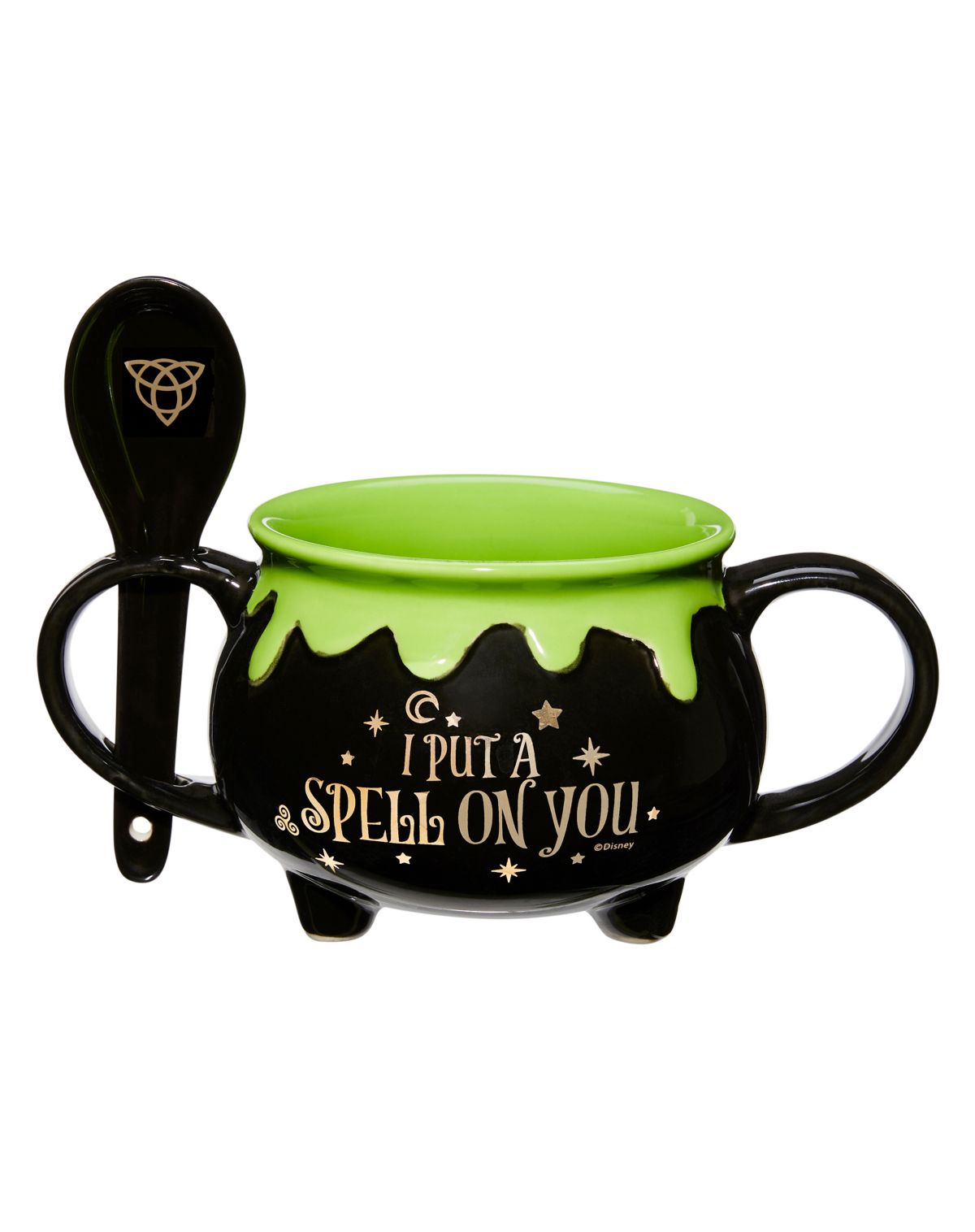 Cauldron Soup Mug With Spoon 20 oz. - Hocus Pocus