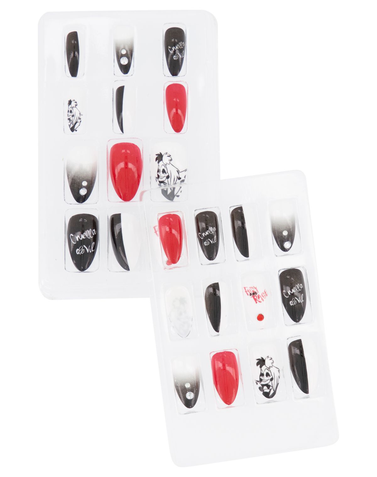 Classic Cruella Press-On Nails - Disney Cruella