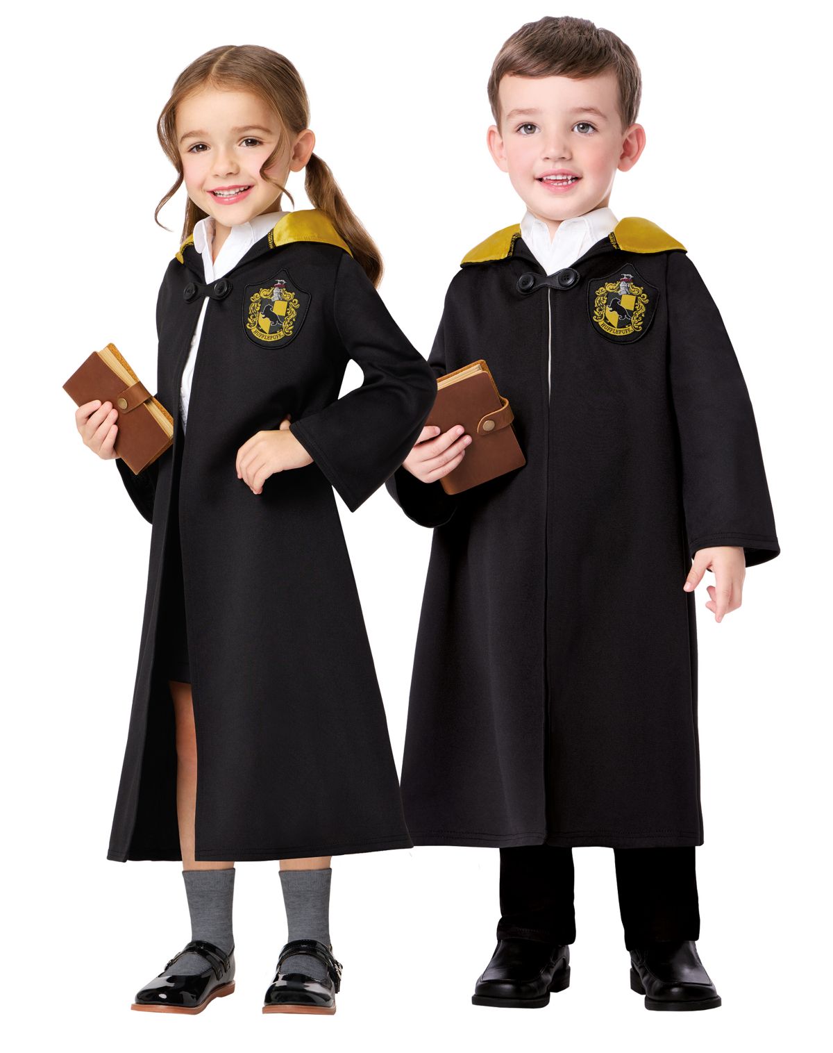 Toddler Hufflepuff Hooded Robe Costume - Harry Potter