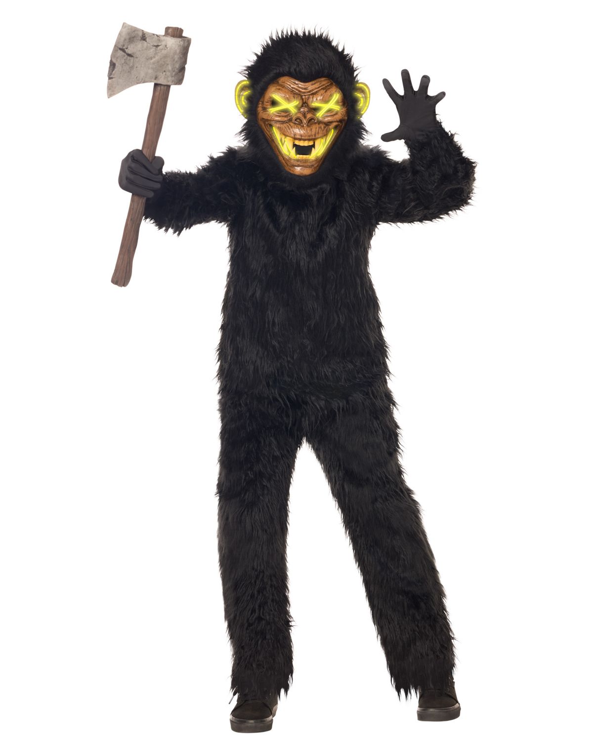 Kids Light-Up Monkey Jumpsuit Costume