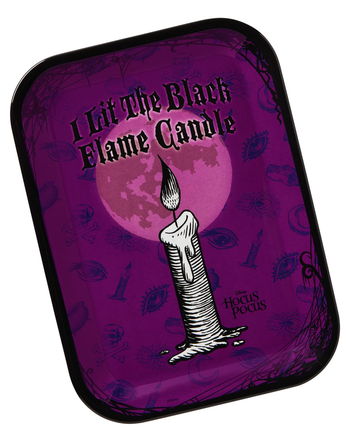 Hocus Pocus Black Flame Candle Tray