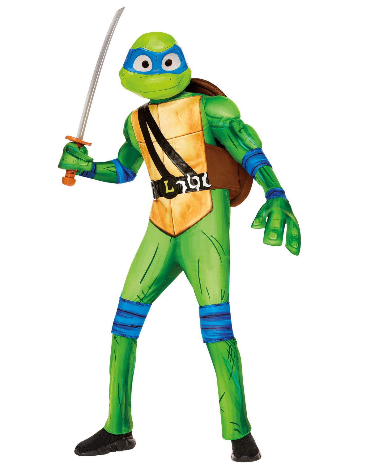 Kids Leonardo Costume Deluxe - TMNT Mutant Mayhem