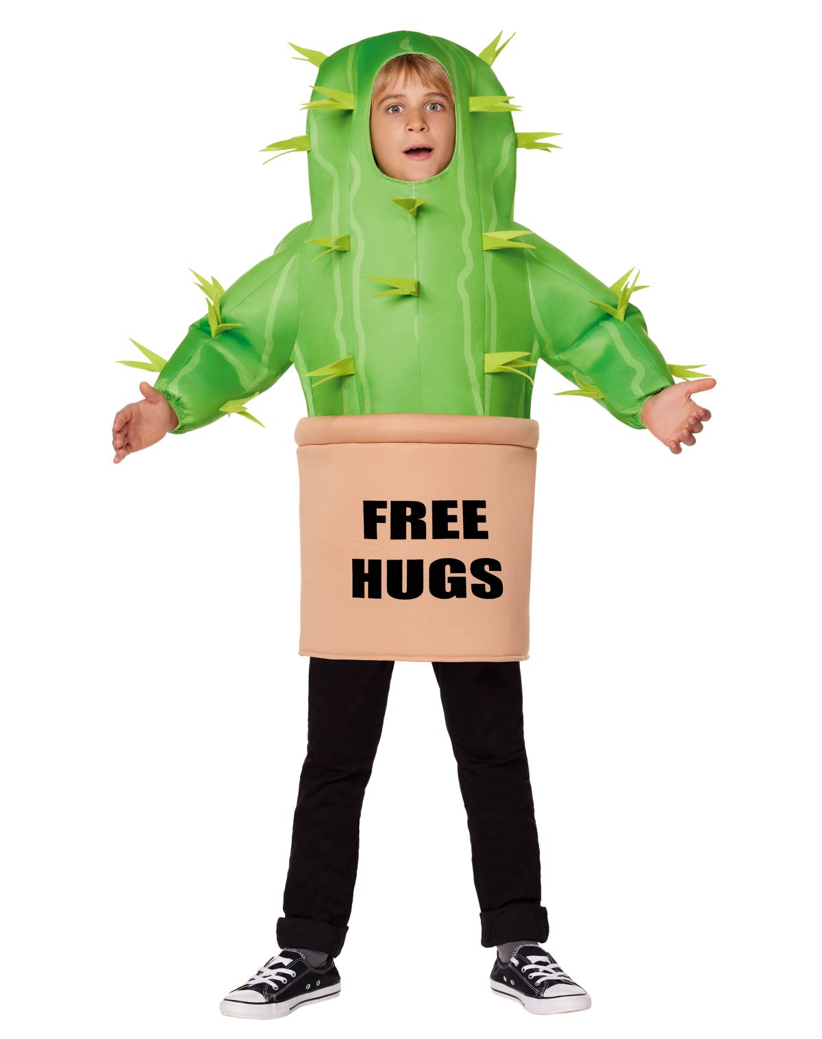 Kids Free Hugs Cactus Costume