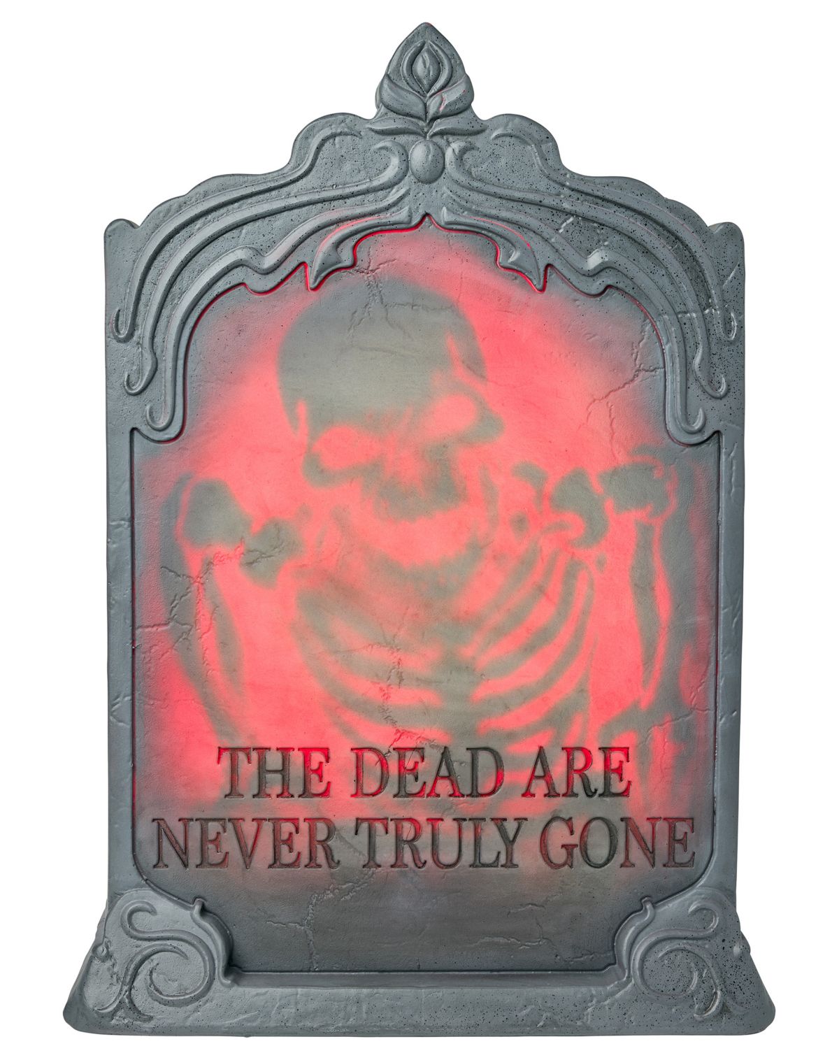 24 Inch Never Truly Gone Light-Up Animated Tombstone