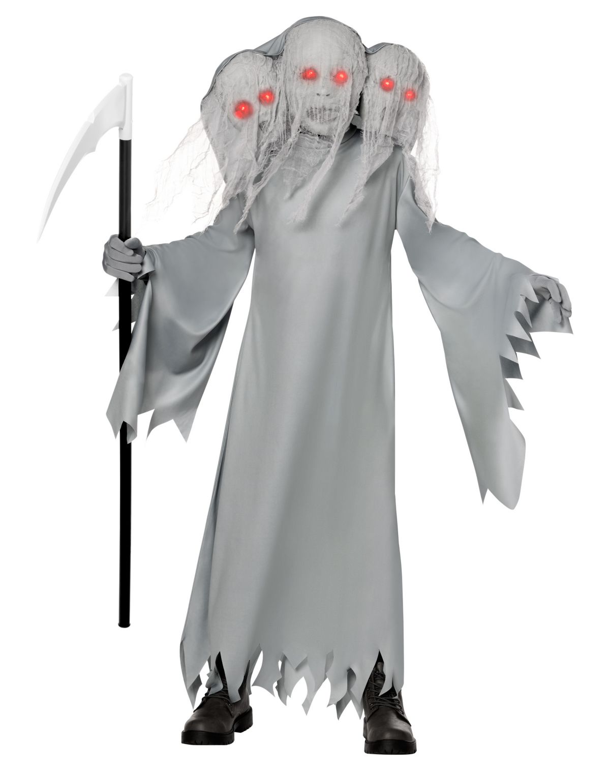 Kids 3-Headed Ghostly Soul Costume