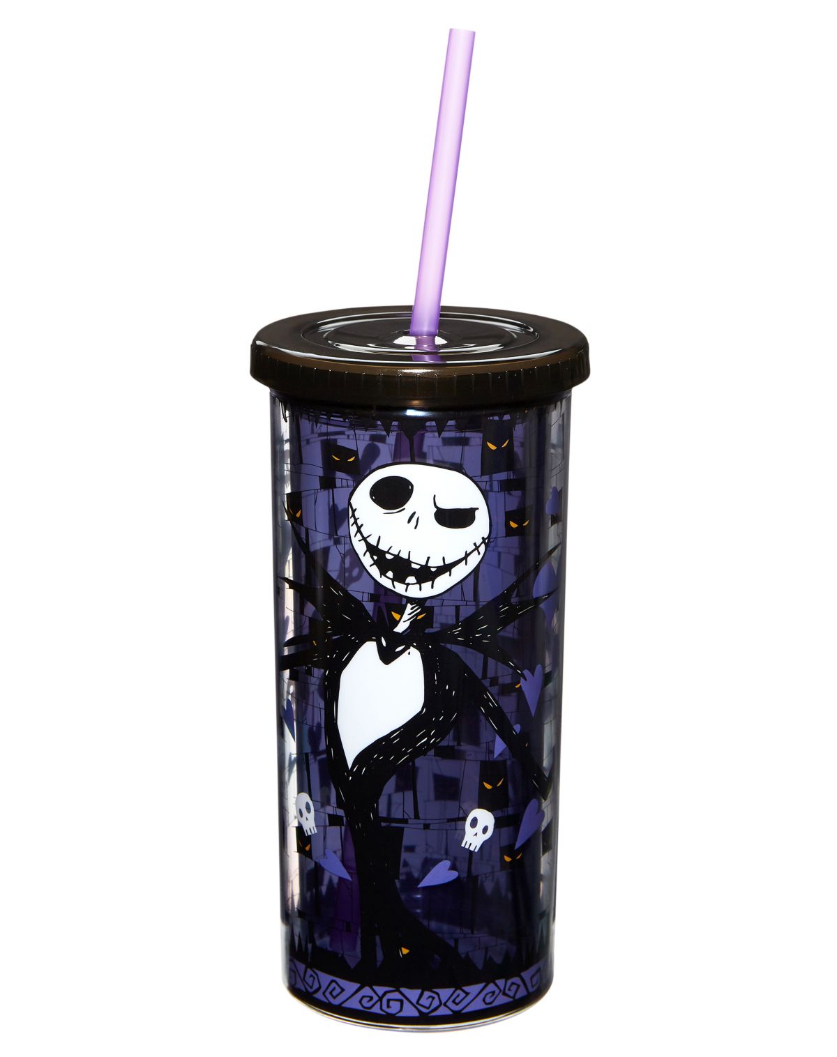 Jack Skellington Cup with Straw 20 oz. - The Nightmare Before Christmas