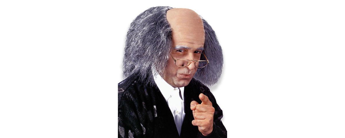 Bald Old Man Wig