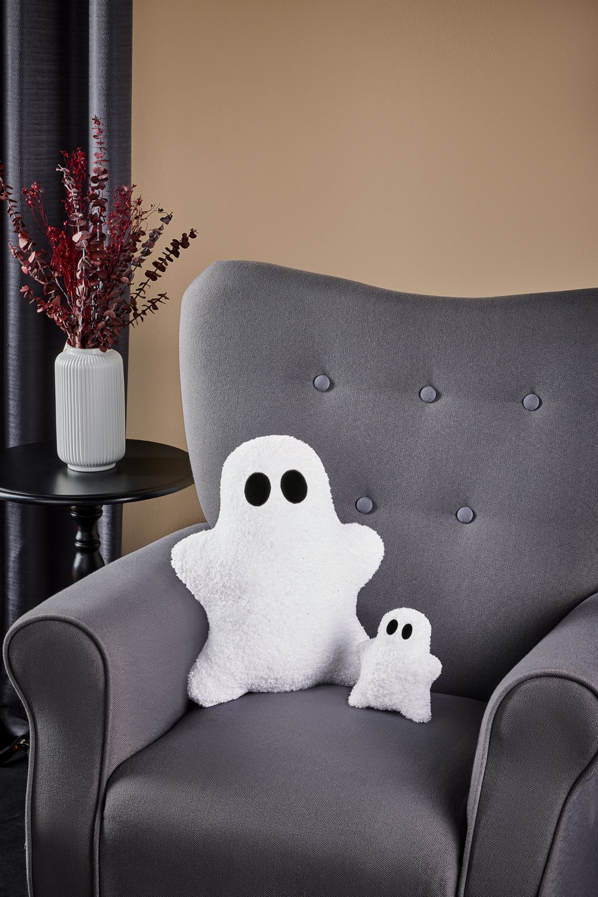 Ghost and Baby Ghost Plush Set