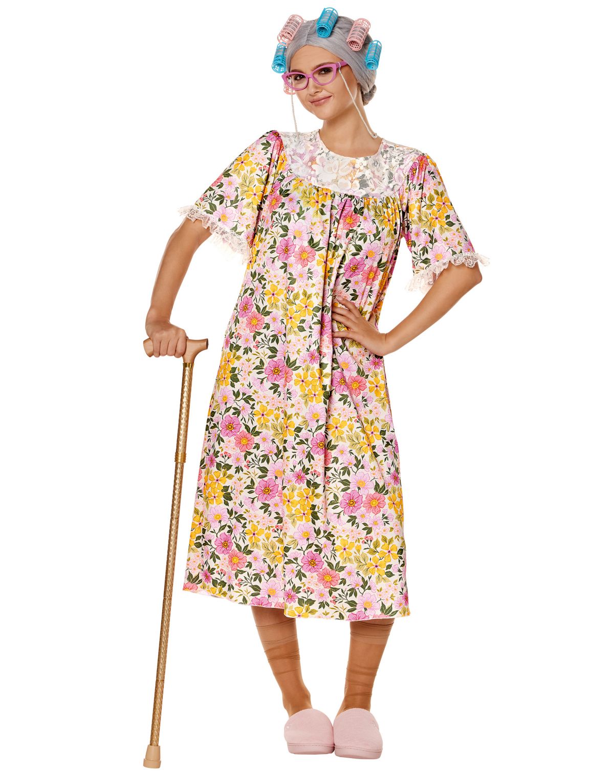 Adult Grandma Costume Kit