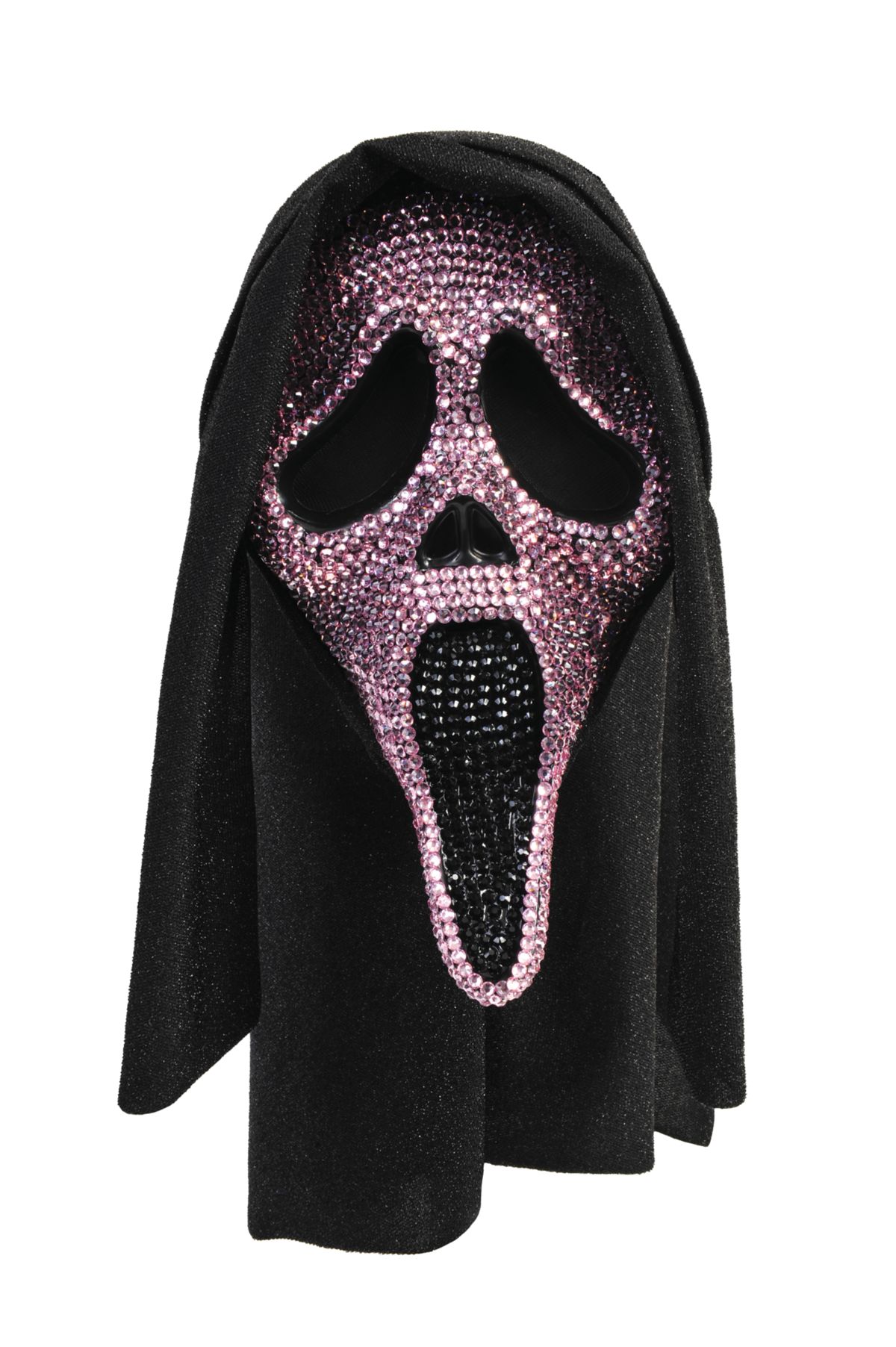 Ghost Face Pink Bling Full Mask