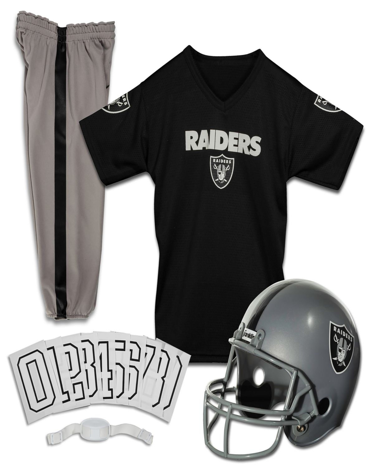 Kids Las Vegas Raiders NFL Uniform Costume Deluxe - Franklin Sports
