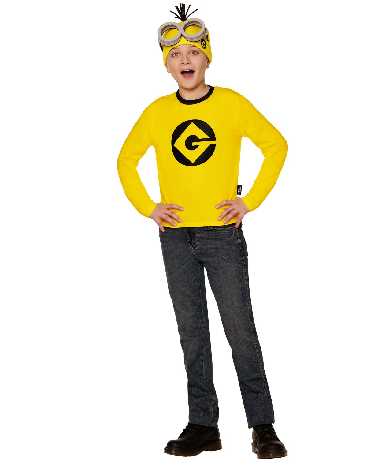 Kids Minions Kevin Long Sleeve Costume Kit