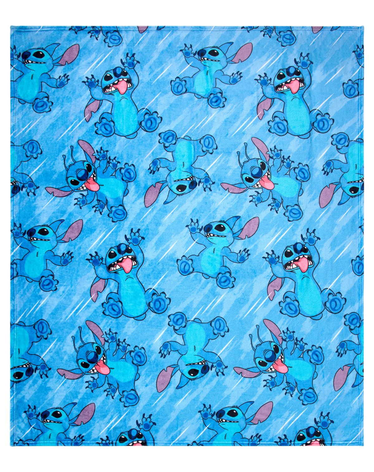 Stitch Faces Fleece Blanket - Lilo & Stitch