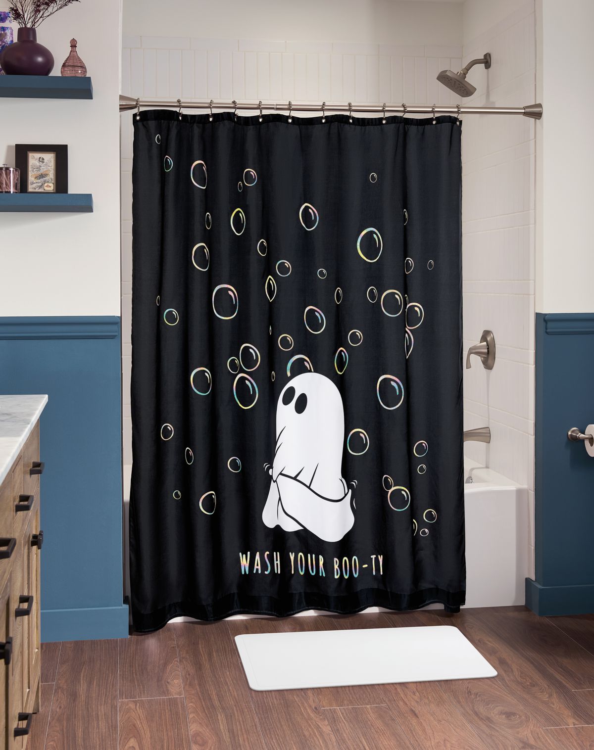 Ghost Shower Curtain