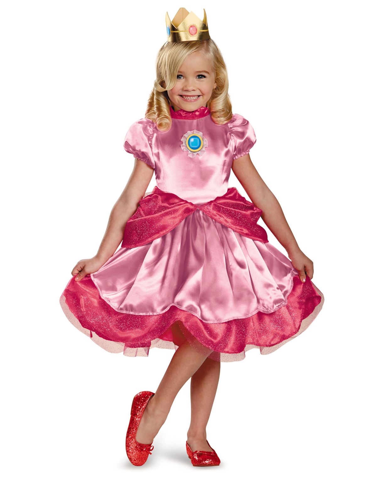 Toddler Princess Peach Costume - Mario Bros.