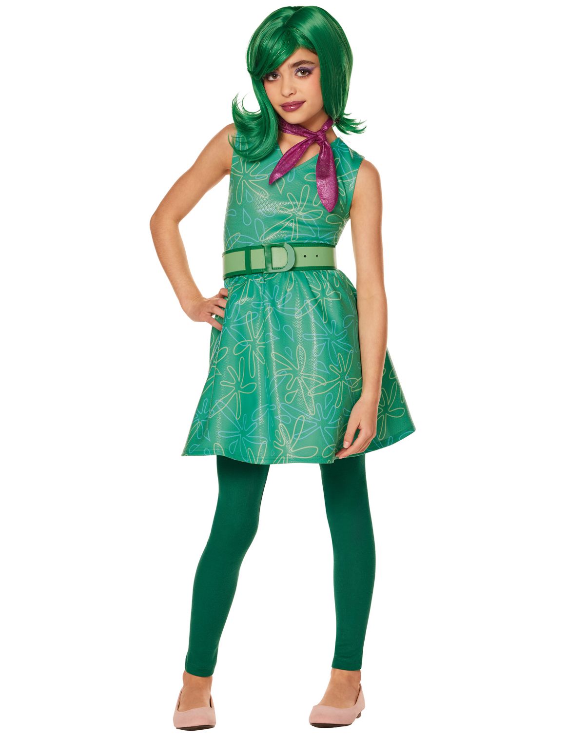 Kids Disgust Costume - Inside Out 2