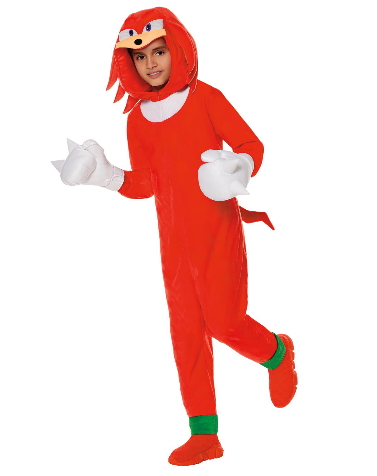 Kids Knuckles Jumpsuit Costume -  Sonic the Hedgehog