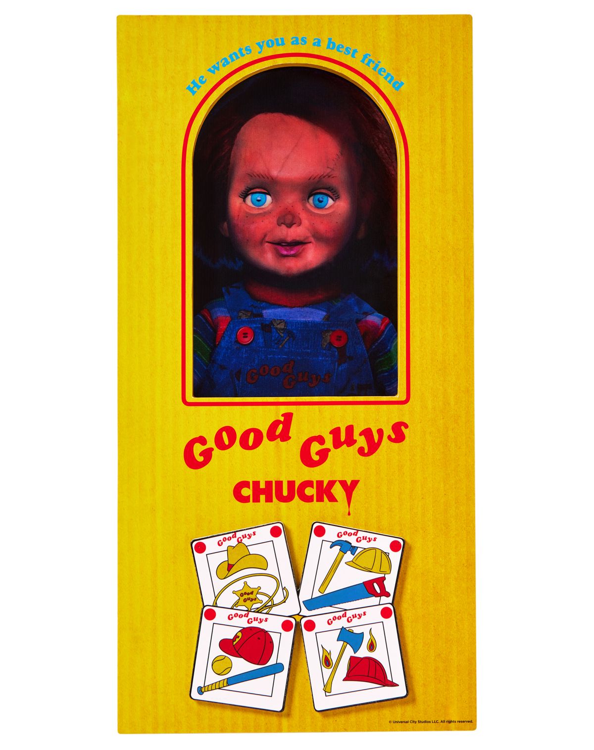 Good Guy Doll Lenticular Sign - Chucky