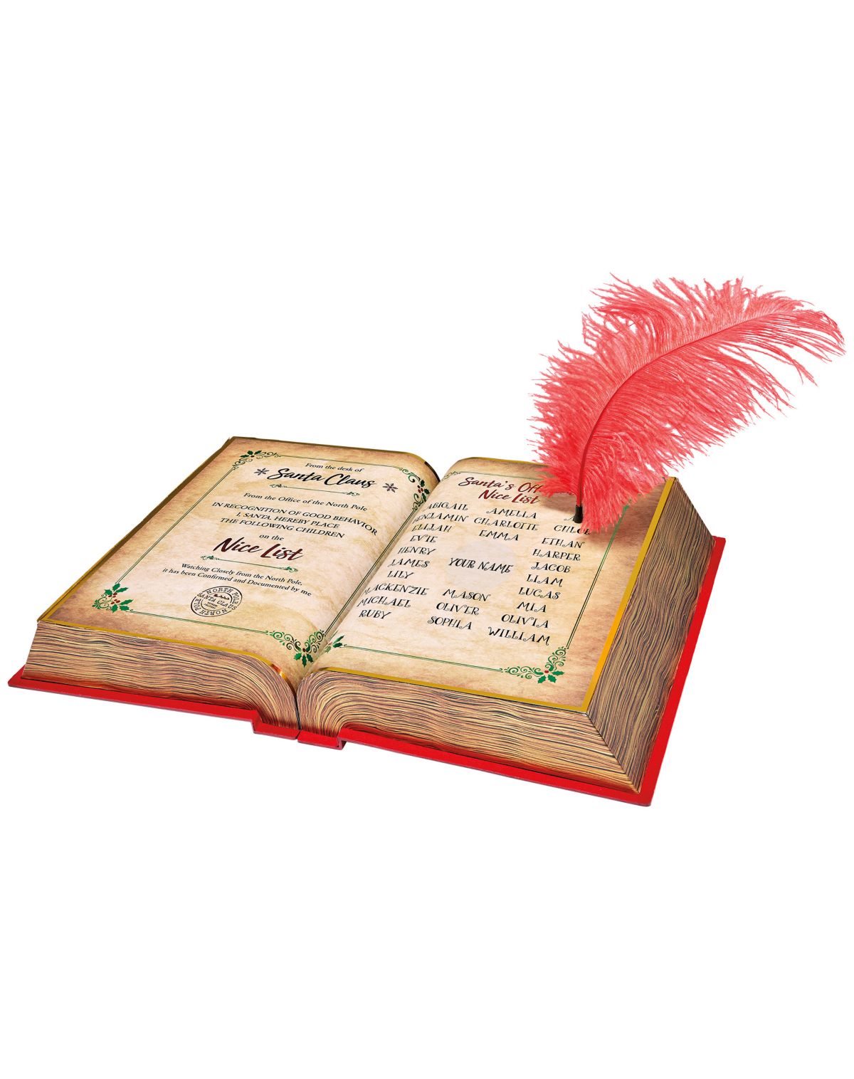 15.5 In Santa's Magic Book Animatronic