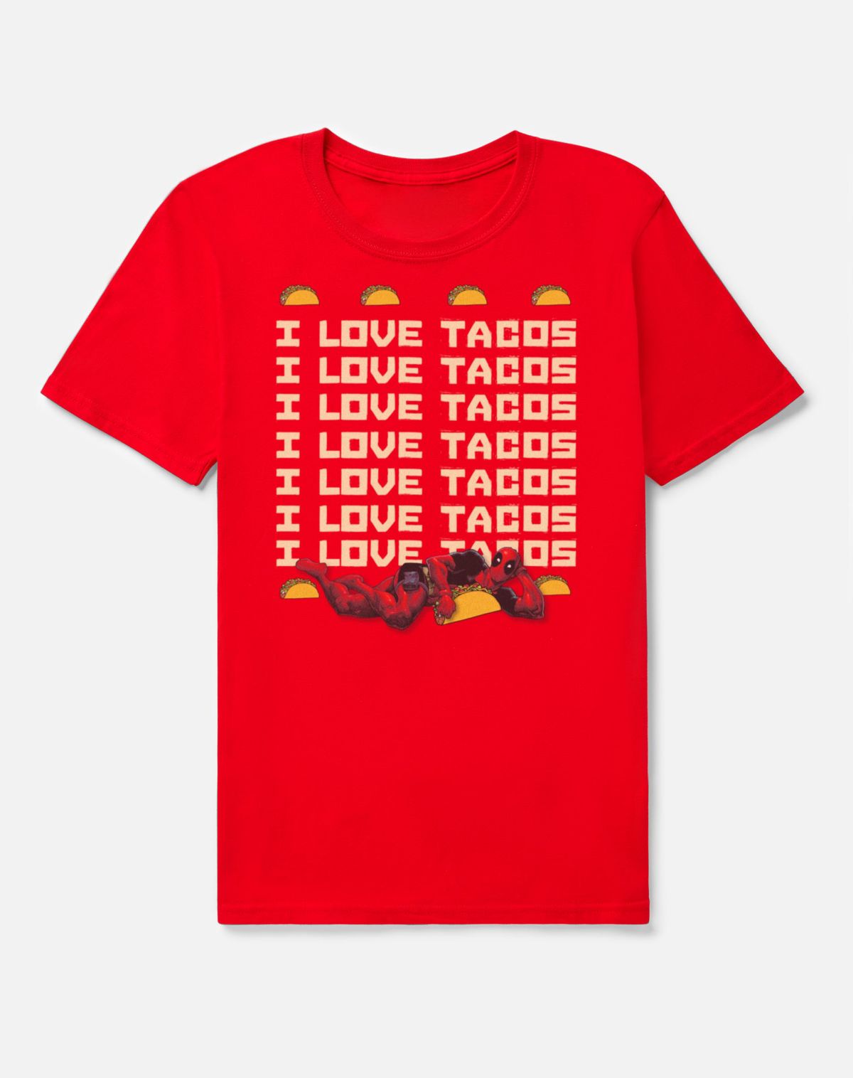 Taco Date T Shirt - Deadpool