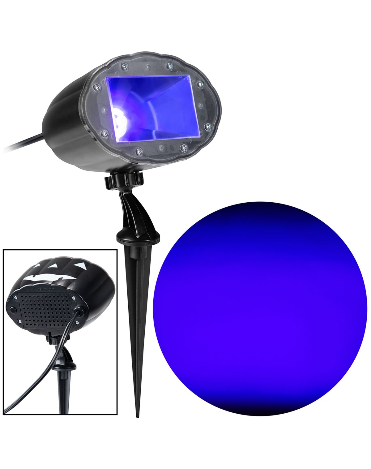 LED Black Light Flood and Strobe Projection Spotlight