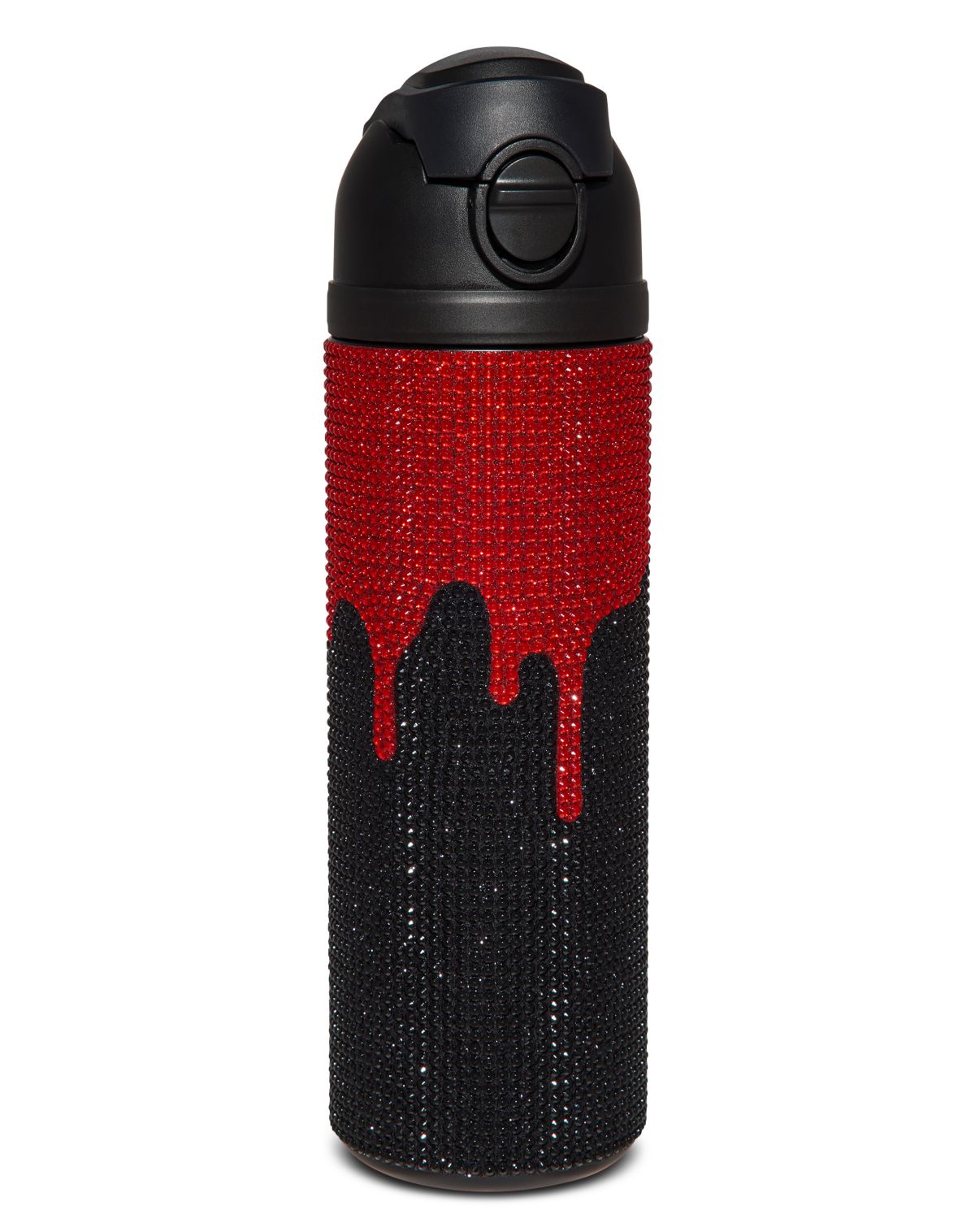 Blood Drip Rhinestone Water Bottle - 24 oz.