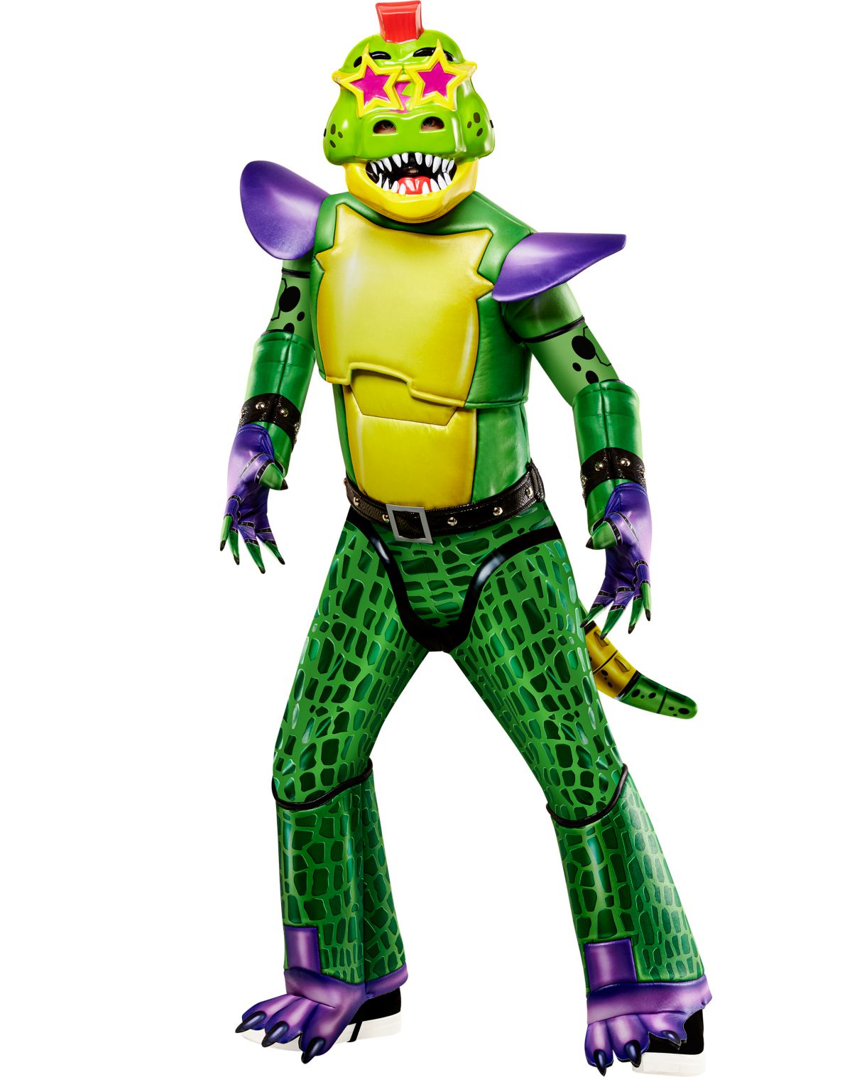 Kids Glamrock Montgomery Gator Costume - Five Nights at Freddy's