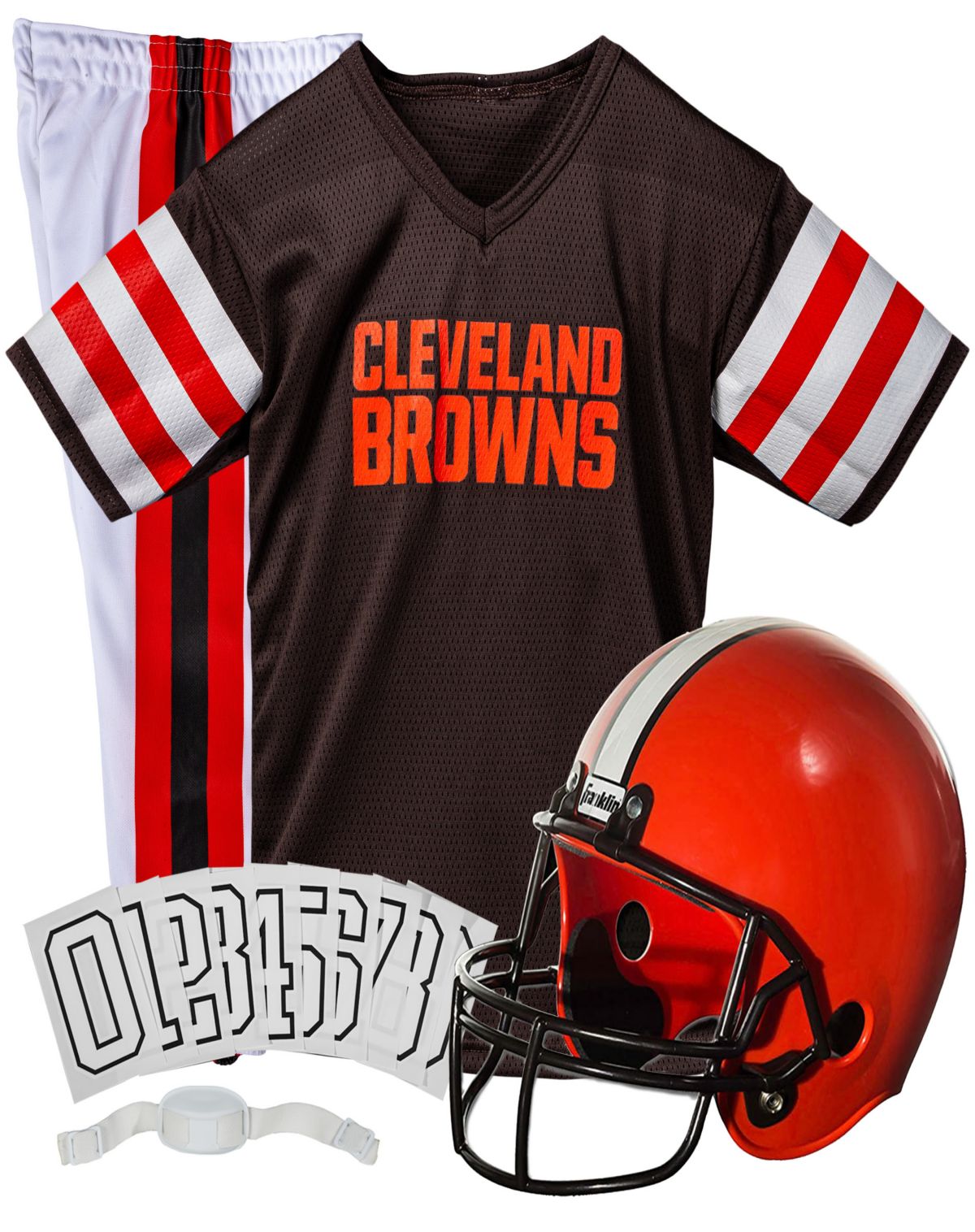 Kids Cleveland Browns NFL Deluxe Uniform Costume - Franklin Sports