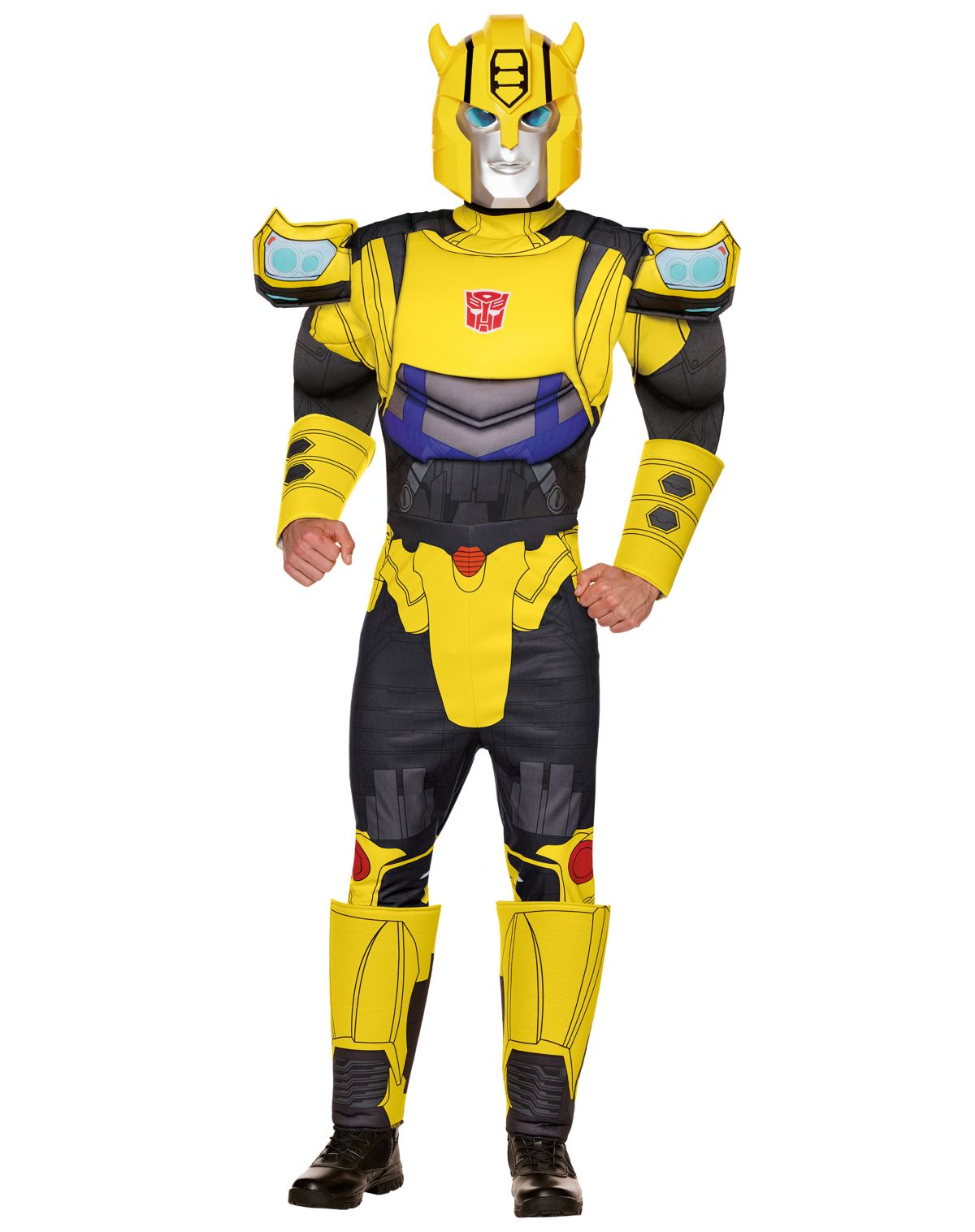 Adult Bumblebee Muscle Suit Costume - Transformers