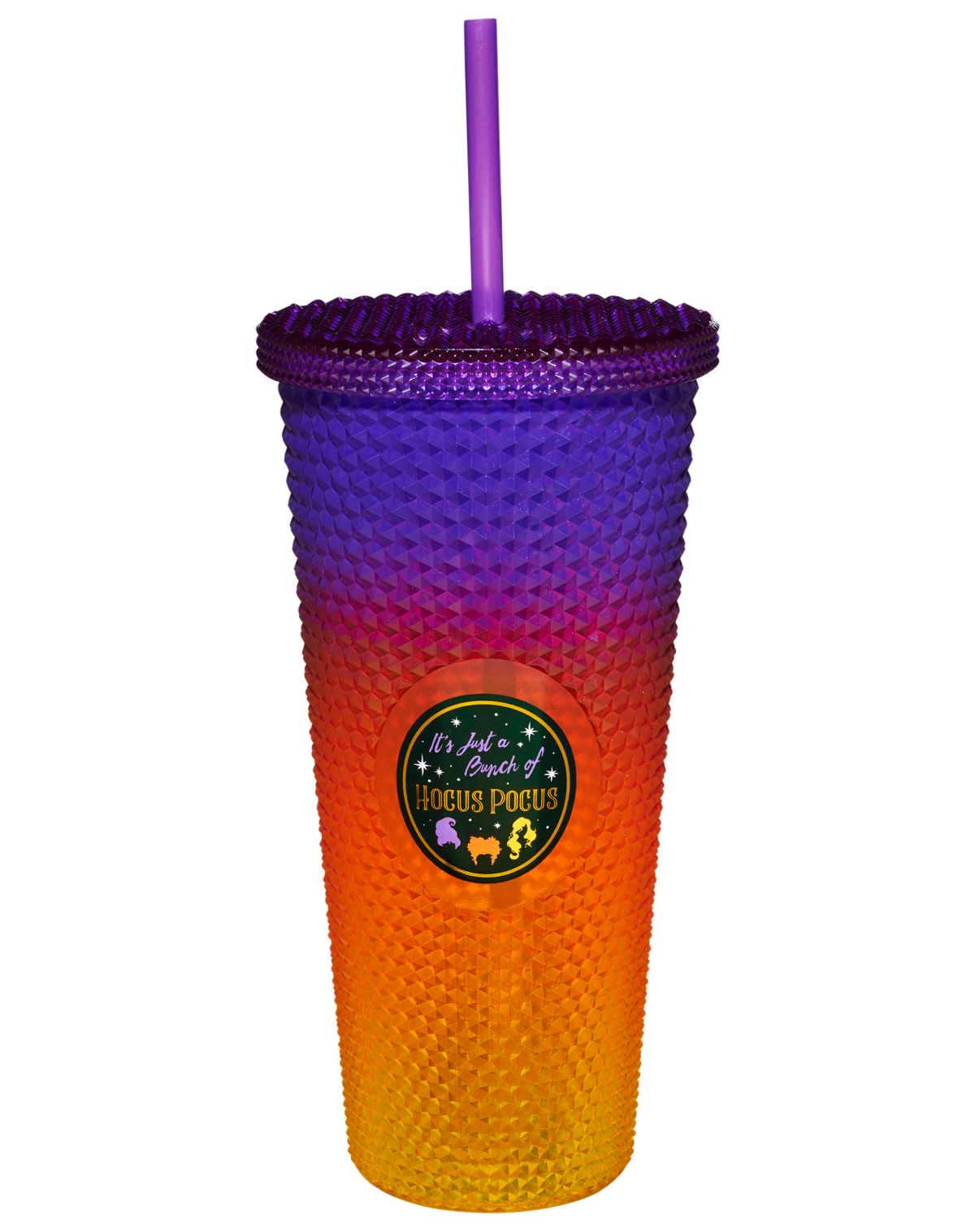 Ombre Hocus Pocus Cup with Straw