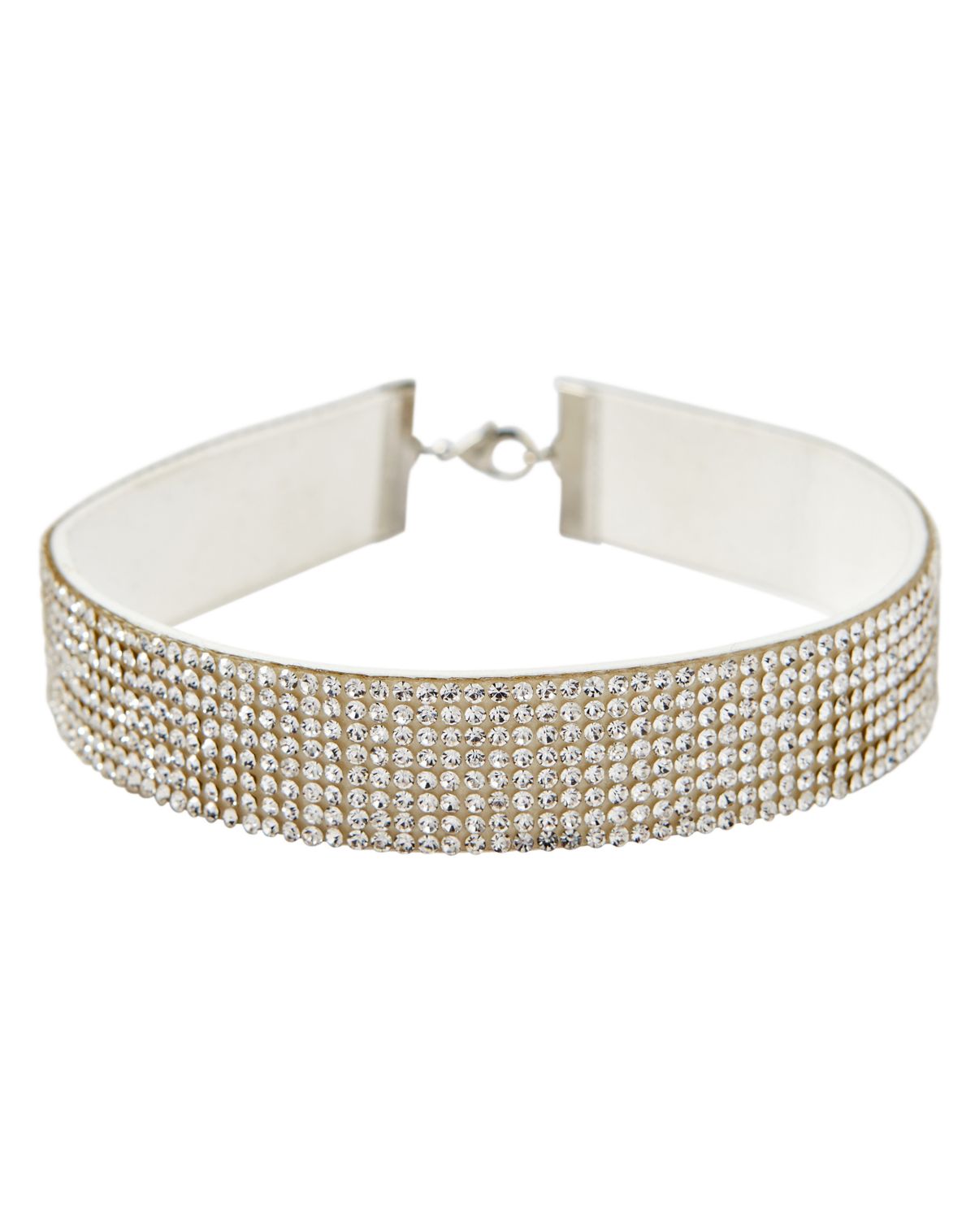 Rhinestone Choker Necklace