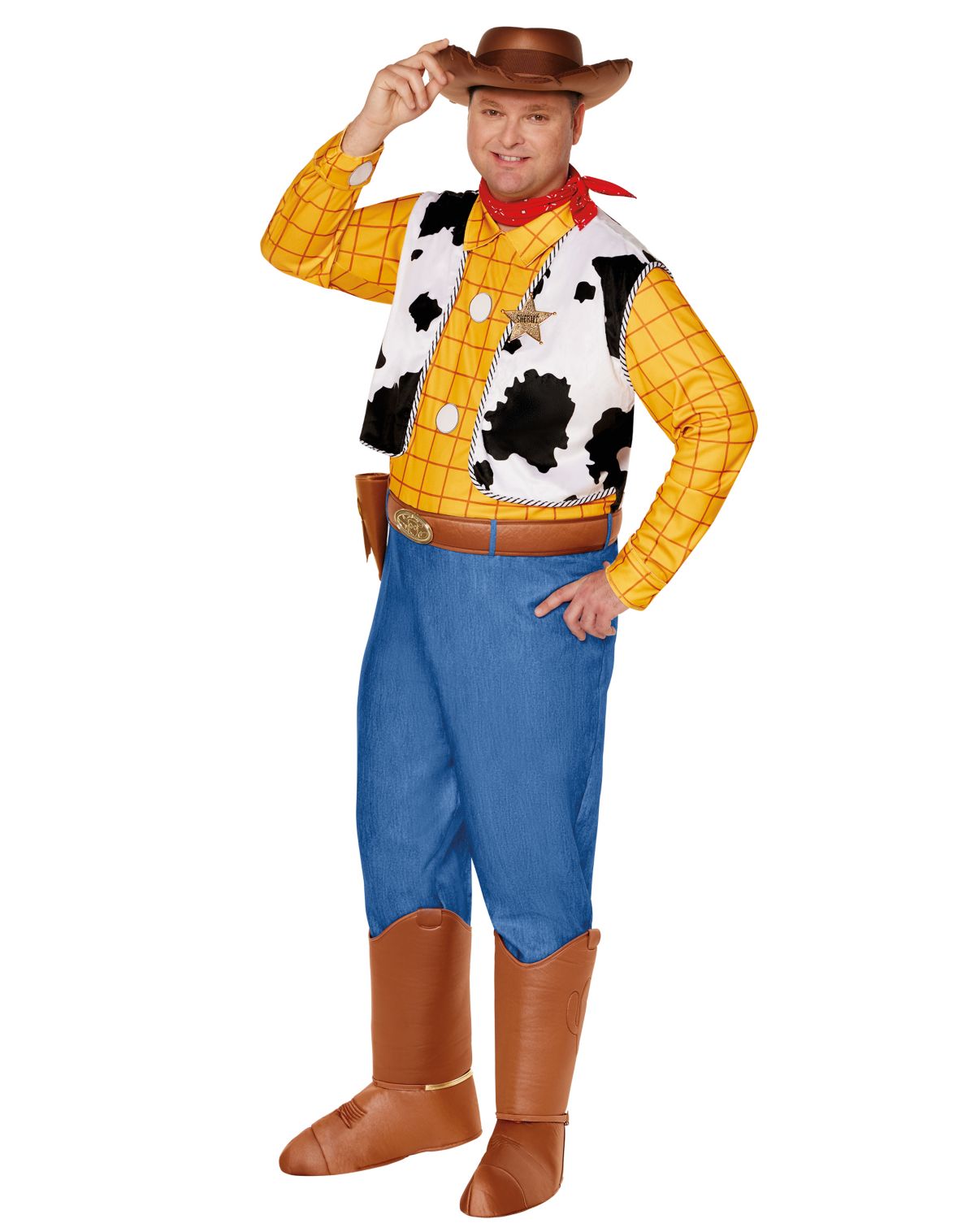 Adult Woody Plus Size Costume - Toy Story